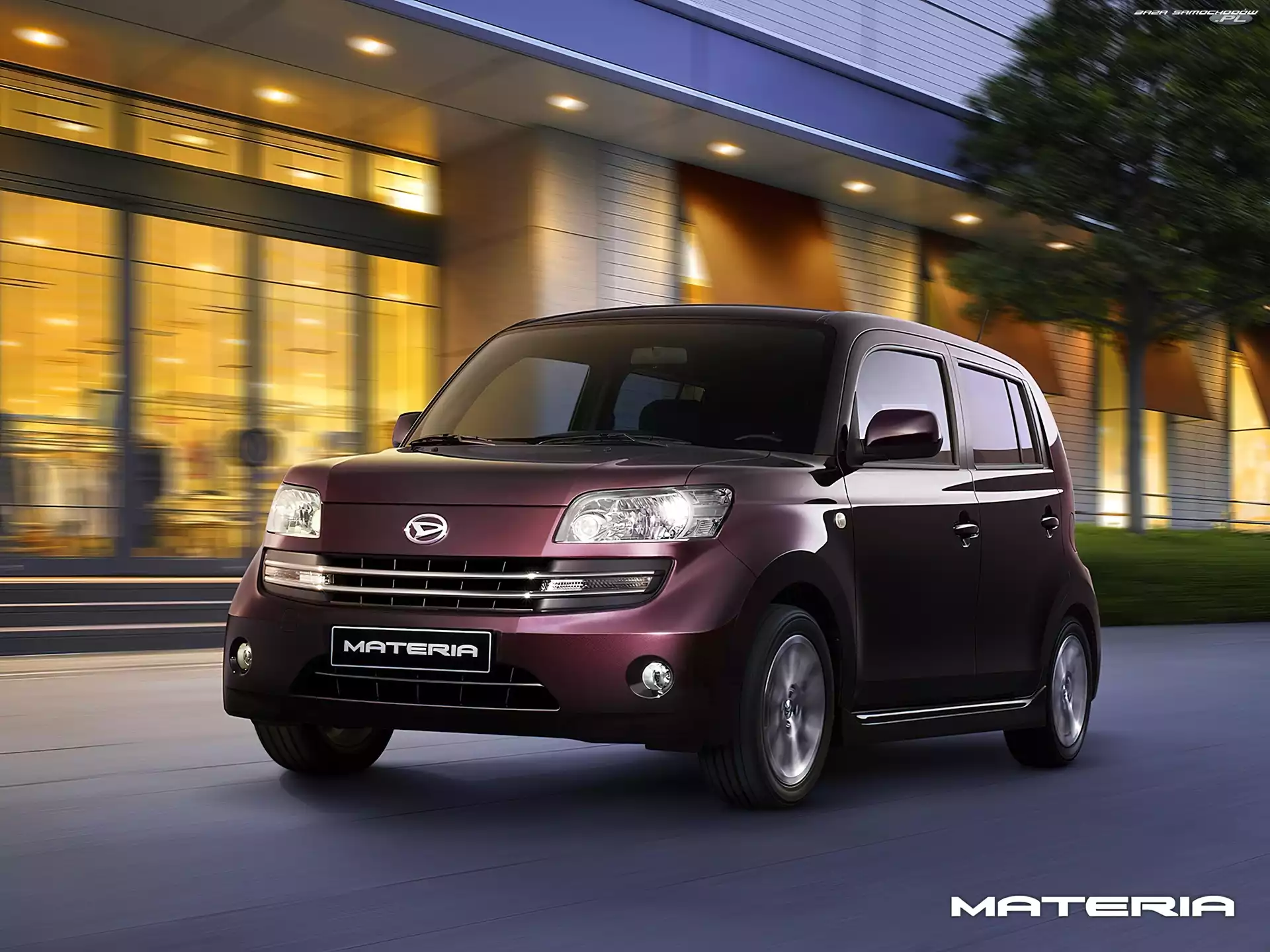 Reflektory, Przód, Daihatsu Materia