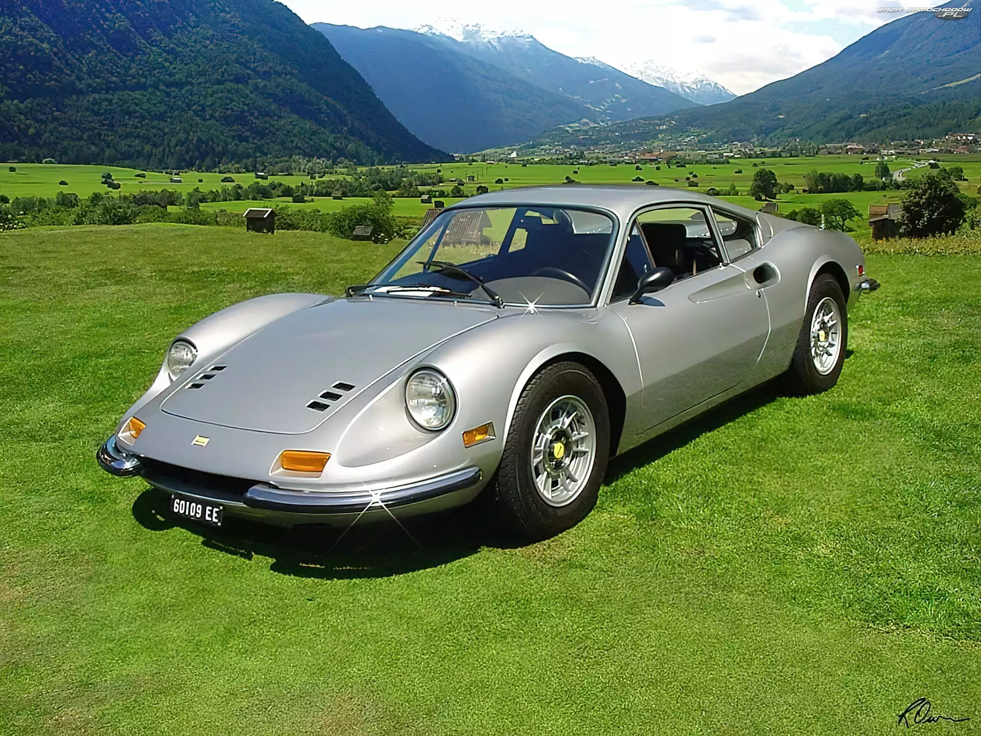 Reflektory, Ferrari Dino, Alufelgi