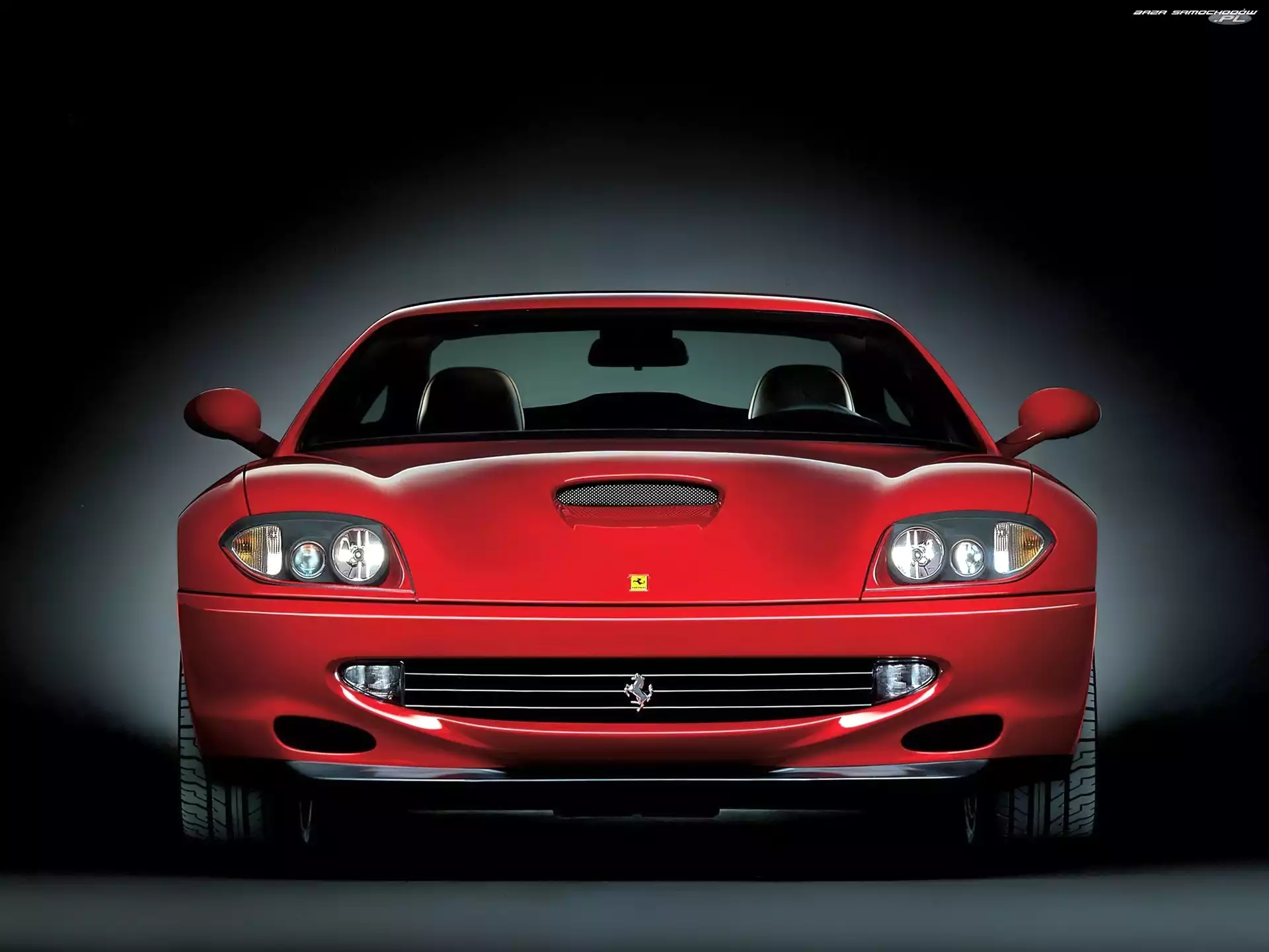 Reflektory, Przód, Ferrari 550