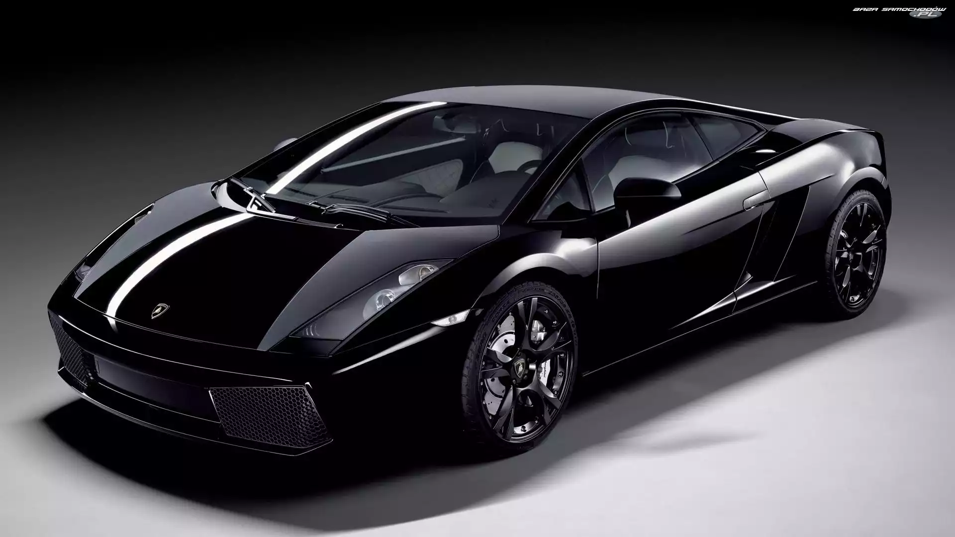 Reflektory, Czarne, Lamborghini Gallardo