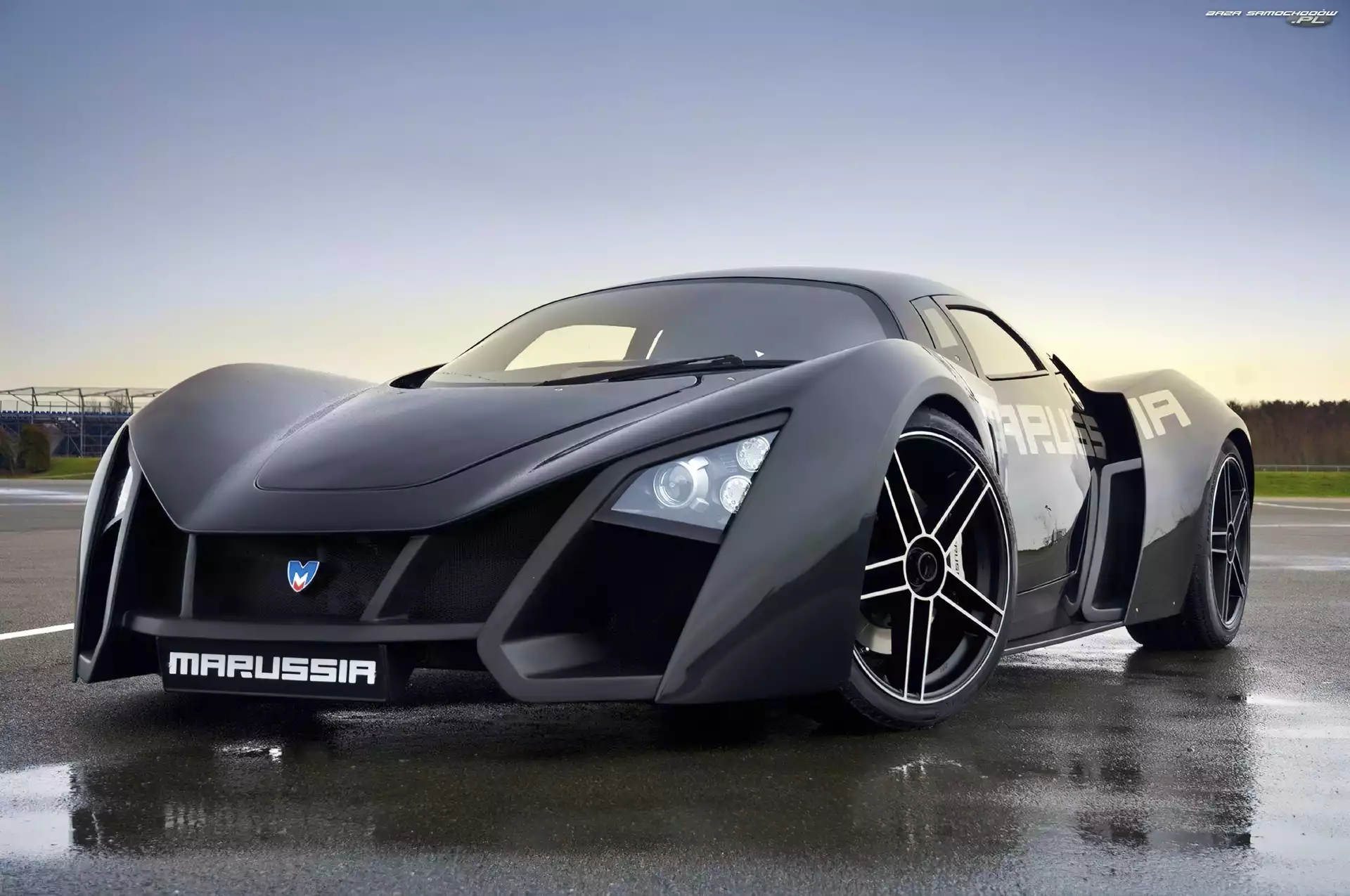 Reflektory, Czarna, Marussia B2