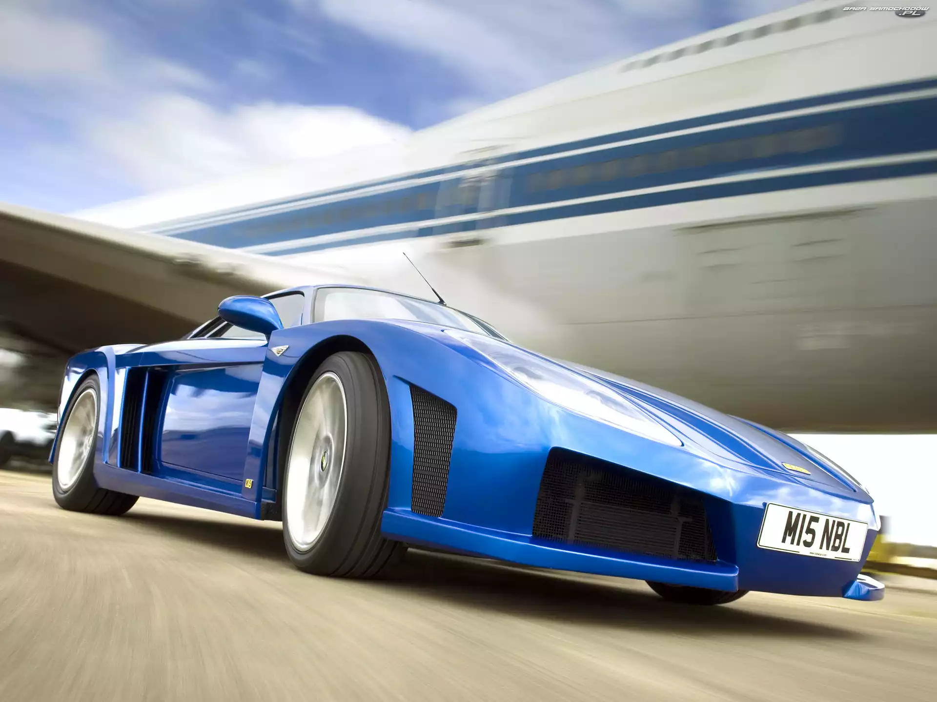 Rejestracyjna, Noble M15, Tablica