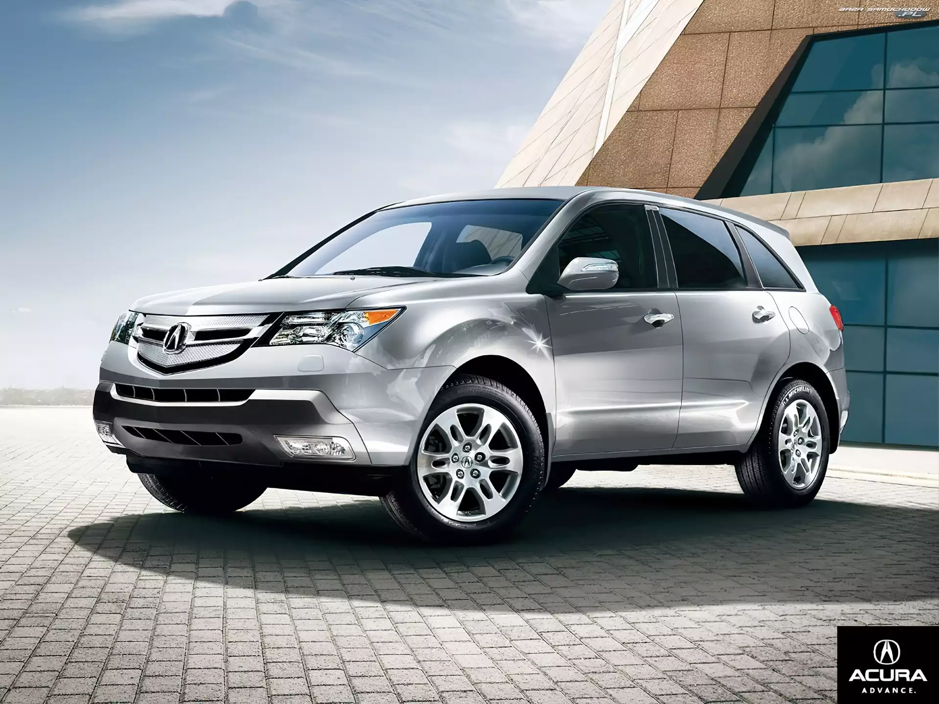 Reklama, Srebrna, Acura MDX