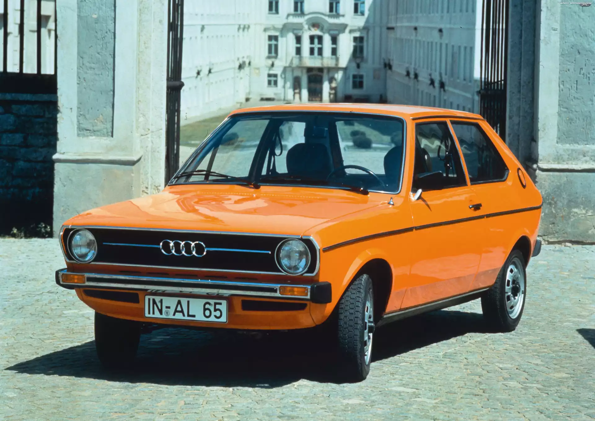 Reklama, Pomarańczowe, Audi 50
