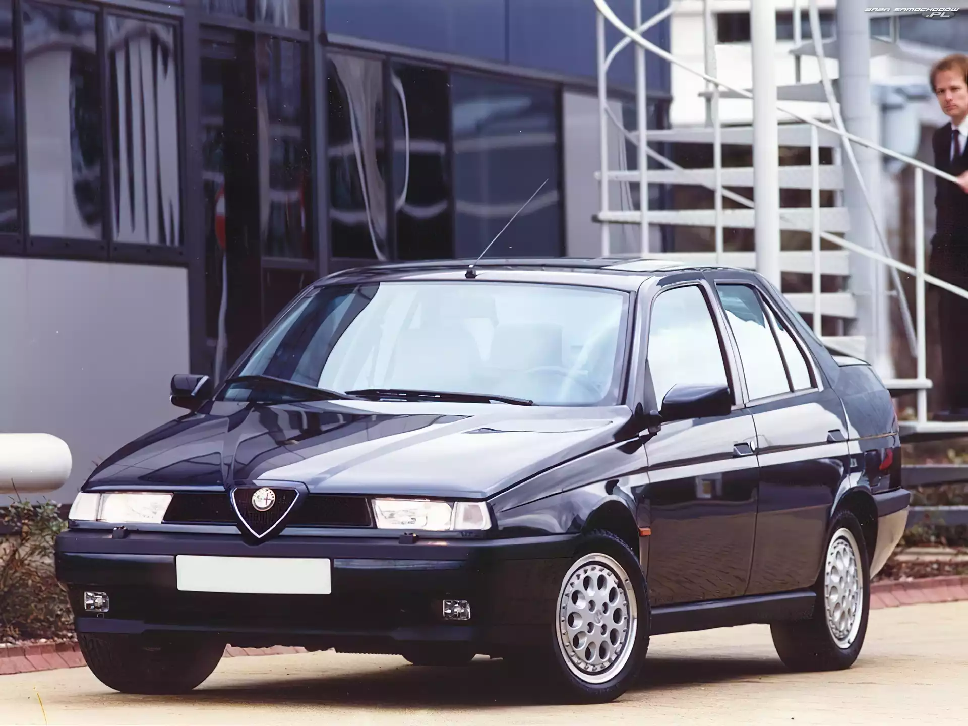 Reklama, Przód, Alfa Romeo 155