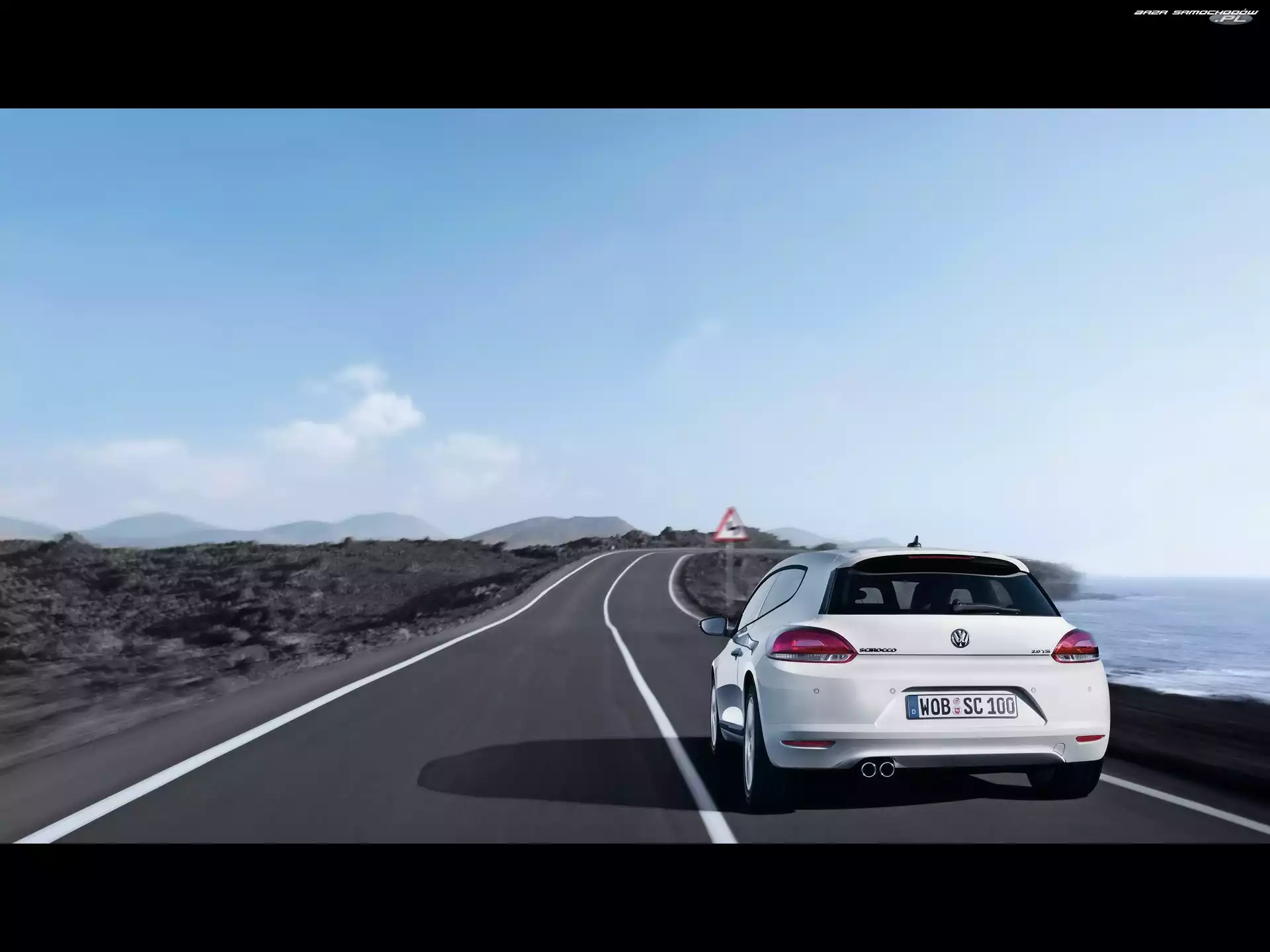 Reklama, Tył, VW Scirocco
