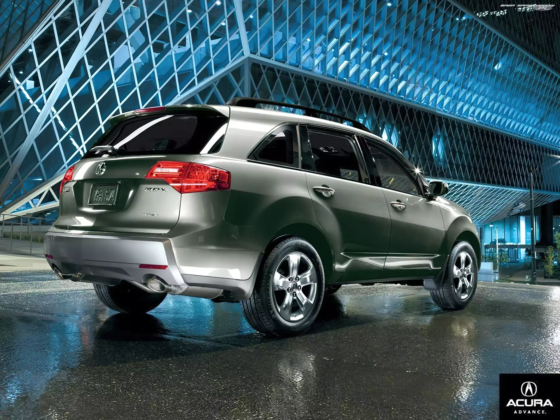 Relingi, Acura MDX, Wydech