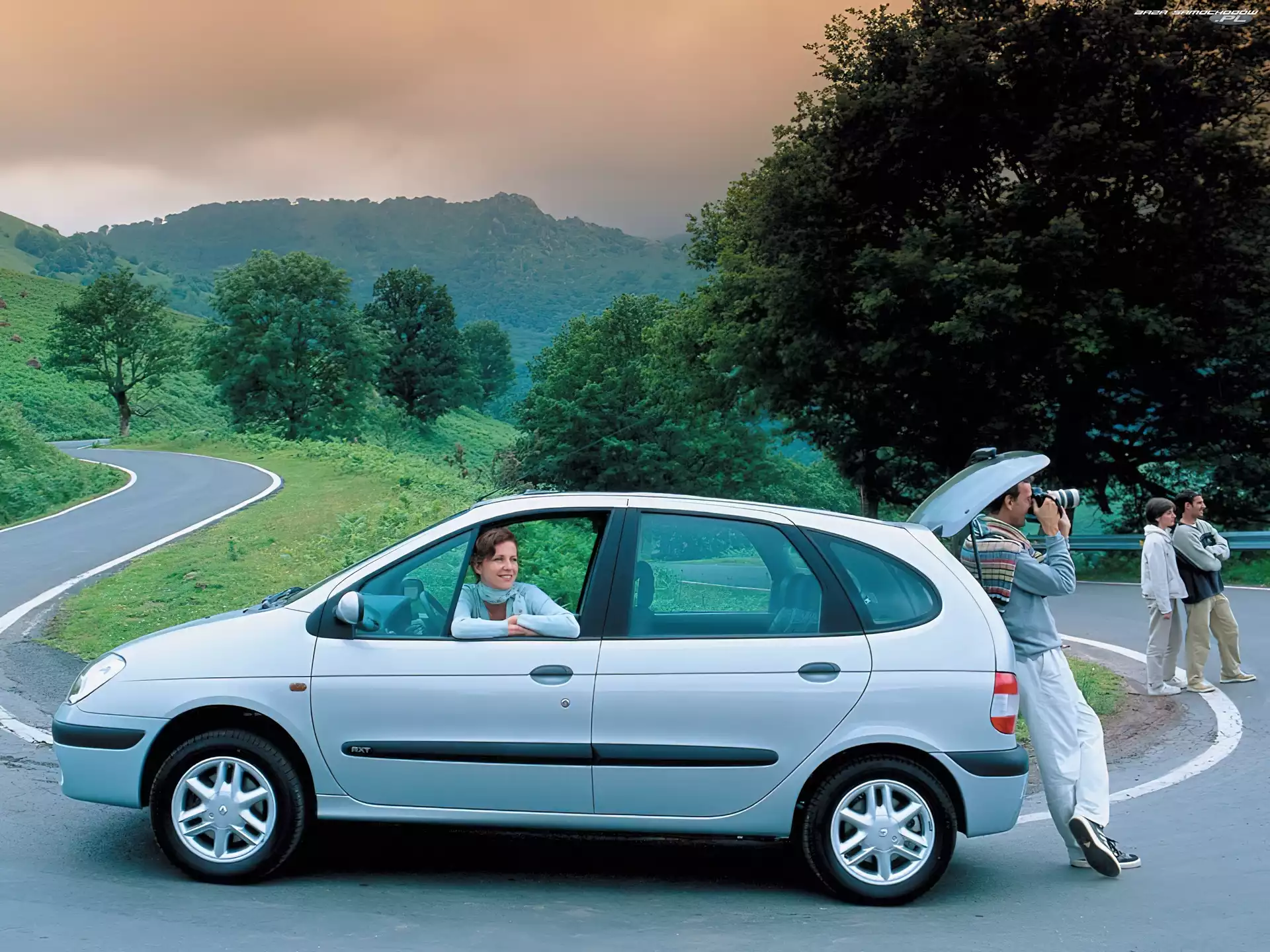 Srebrny, Renault Scenic 2