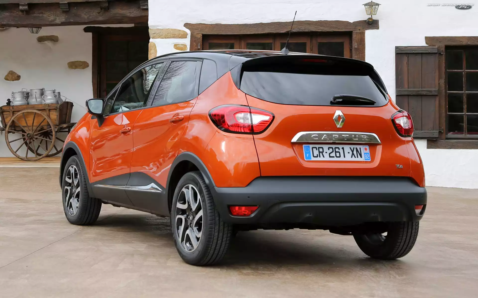 Czerwony, Renault Captur
