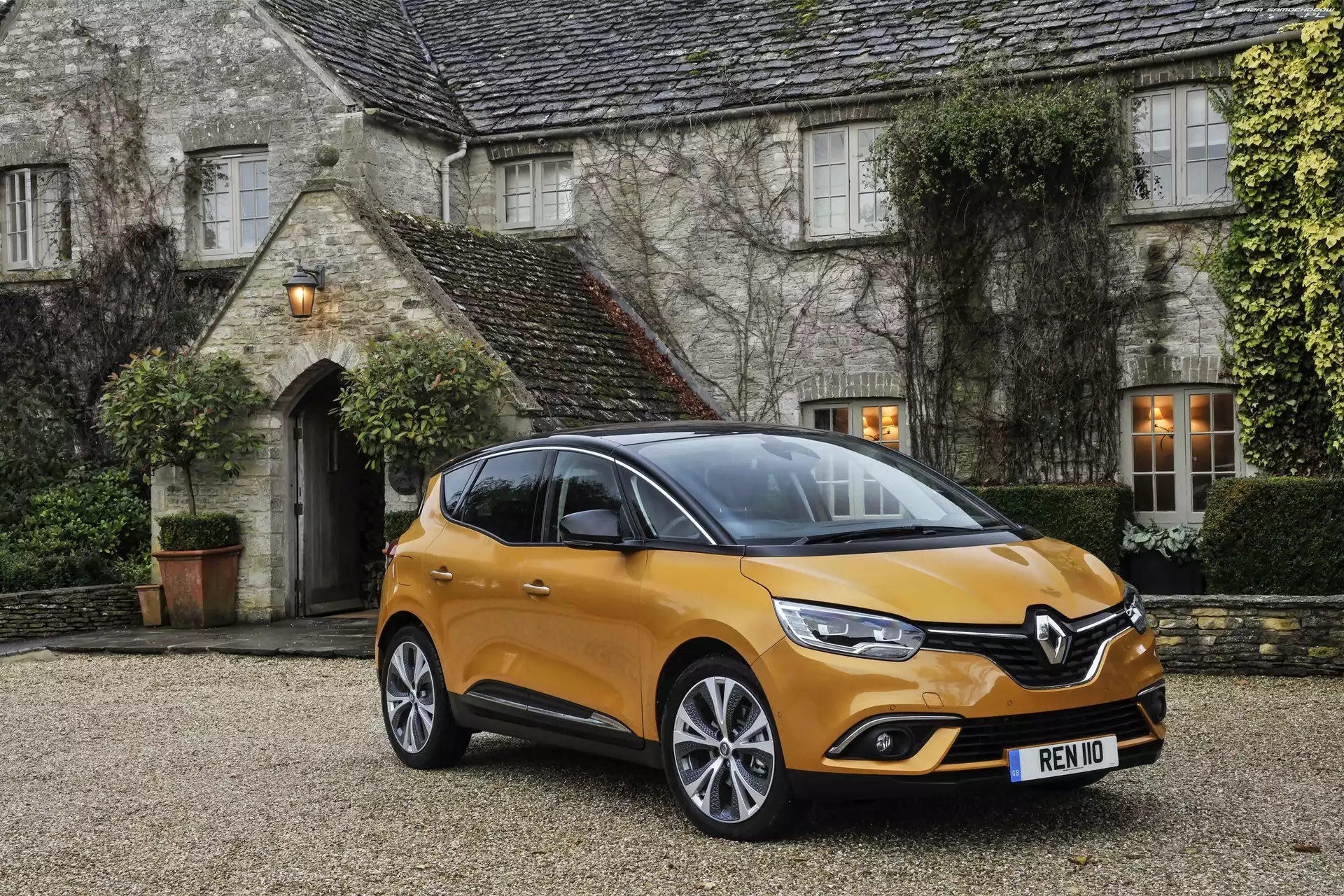 Renault Scenic, Dom, Żółty, 2016