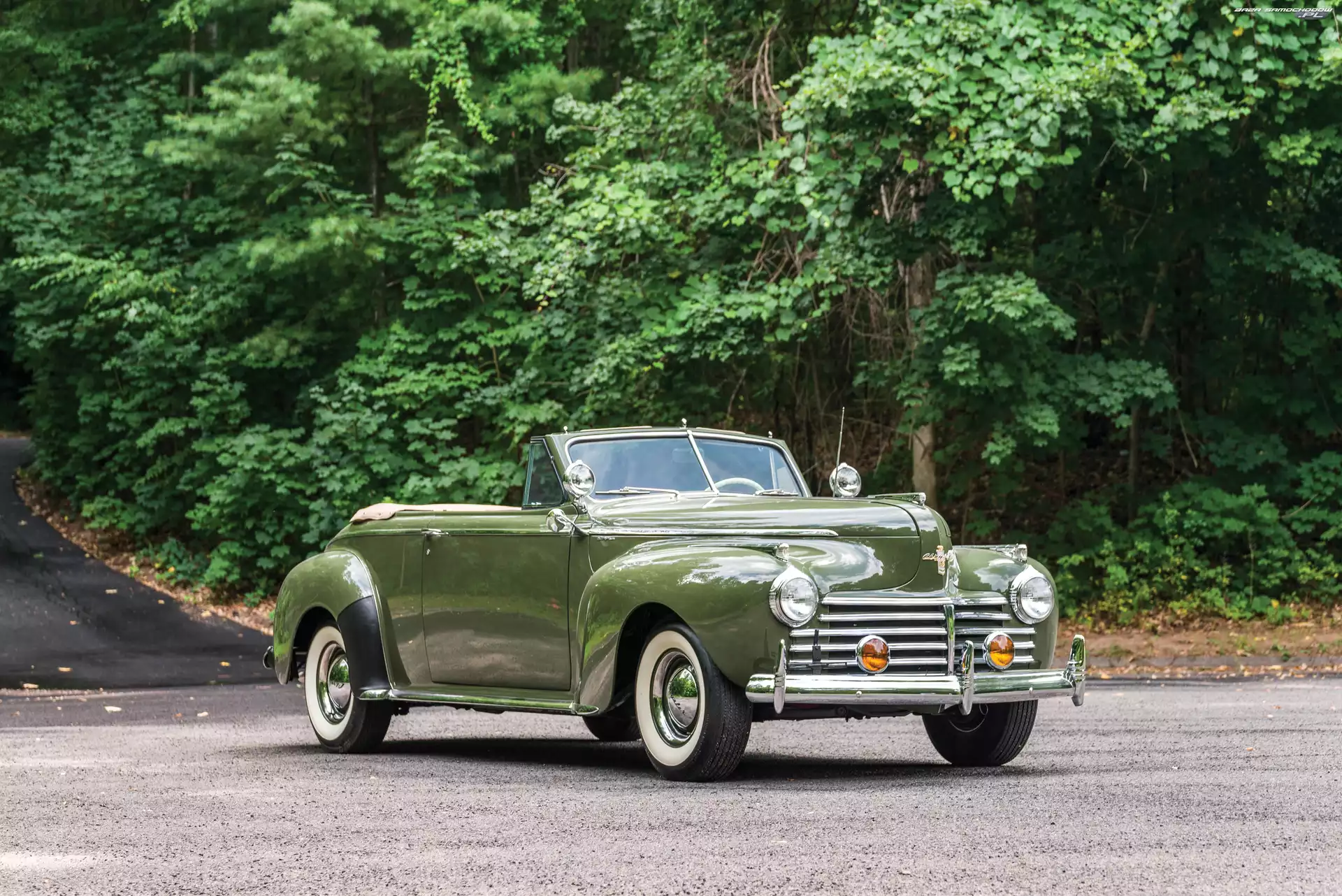 Retro, 1941, Samochód, Chrysler