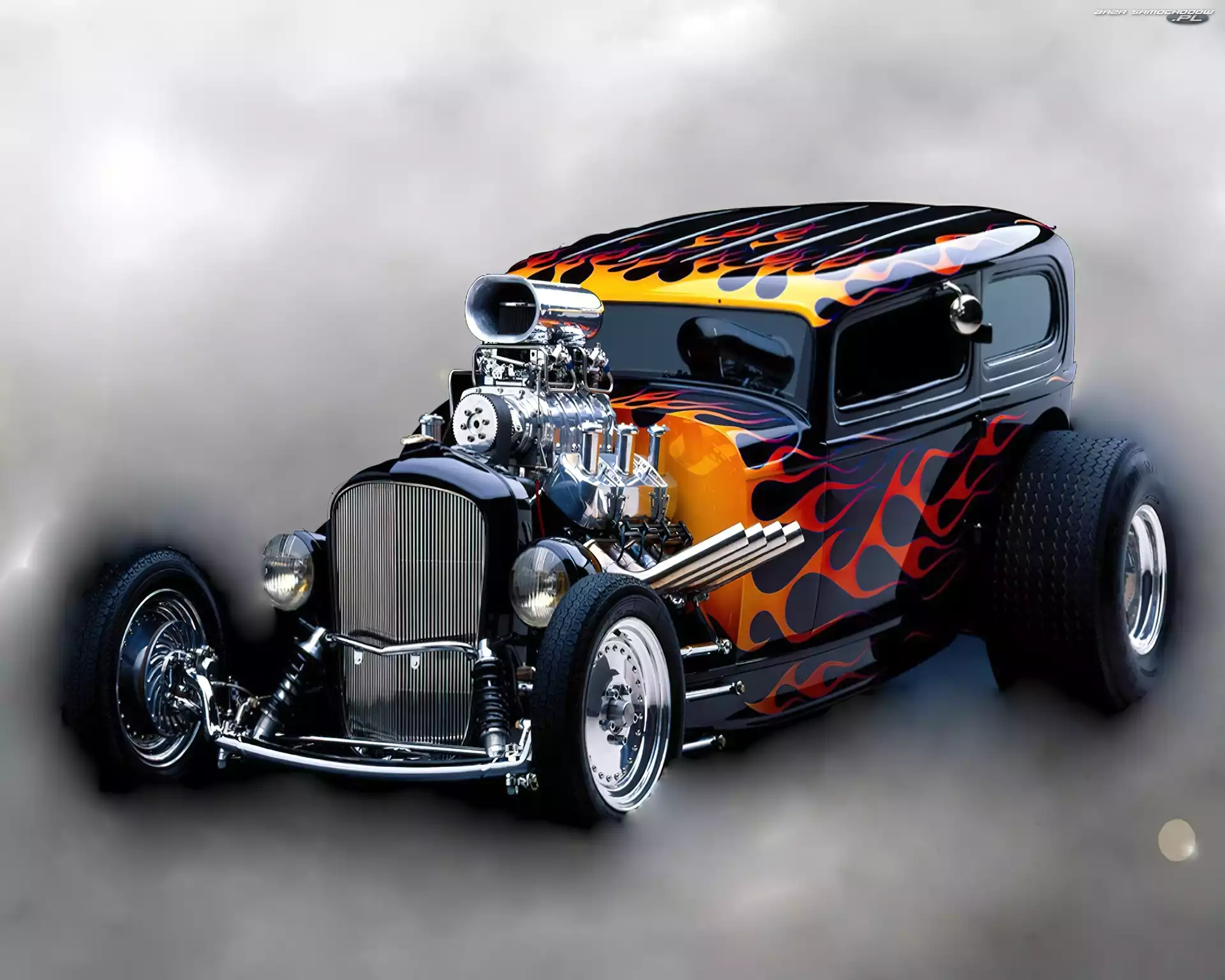 Hot Rod, Płomienie