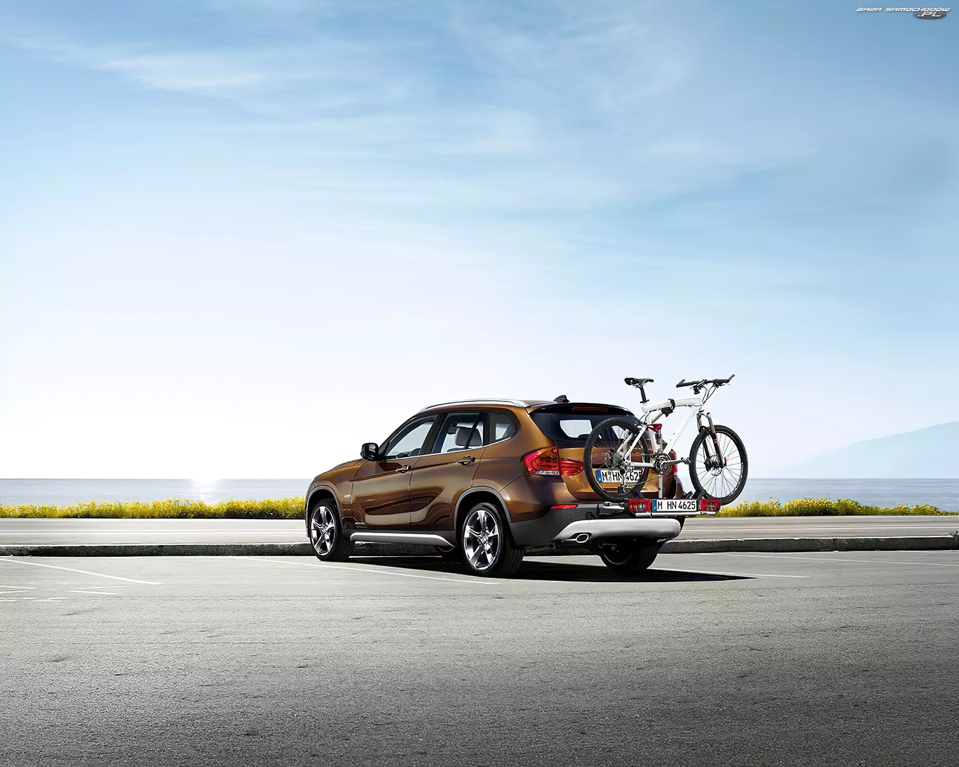 Rowerowy, BMW X1, Bagażnik
