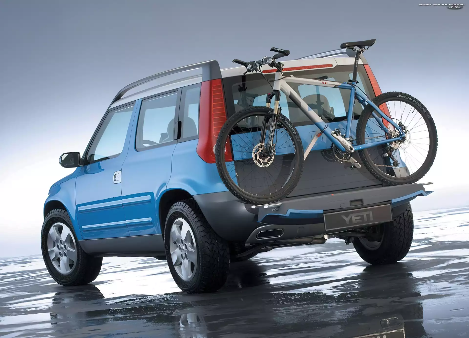 Rowerowy, Skoda Yeti, Bagażnik