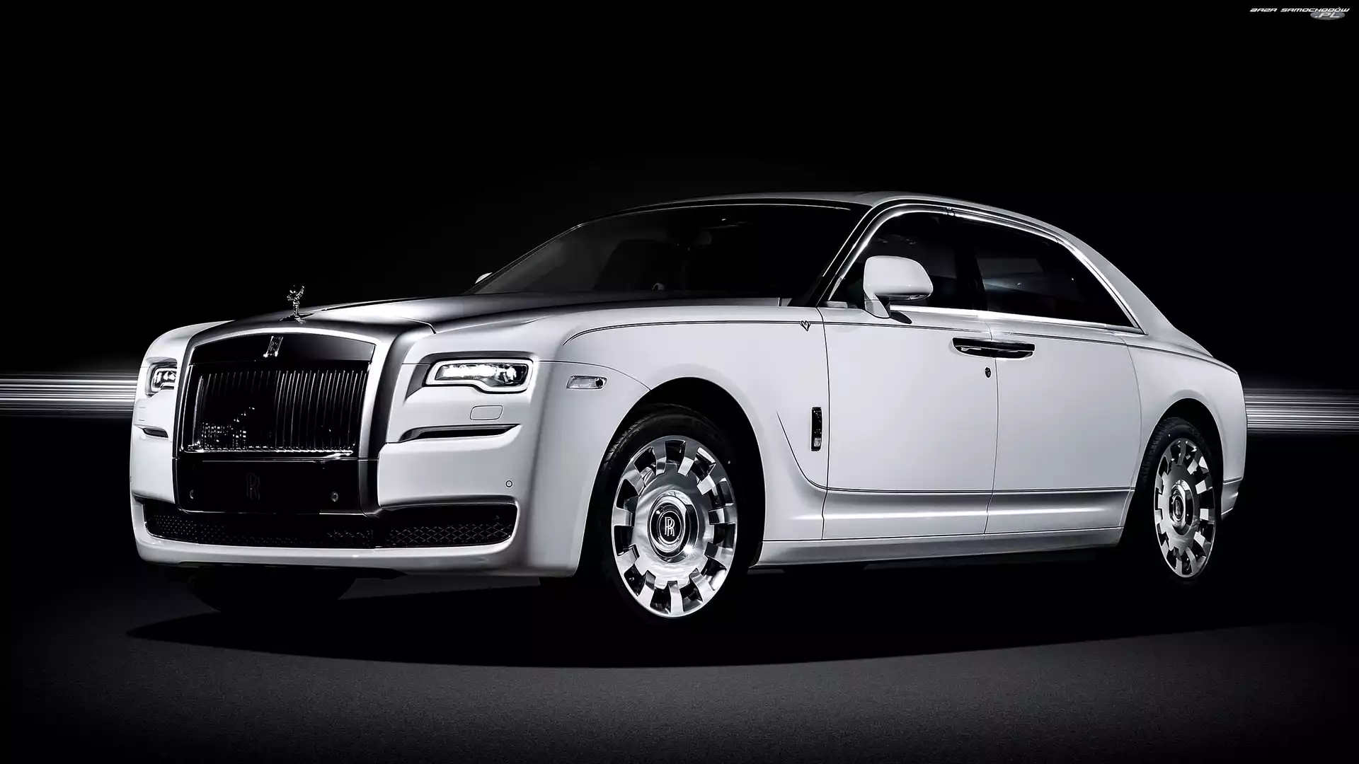 Rolle_Royce Ghost, 2016, Biały, Eternal Love
