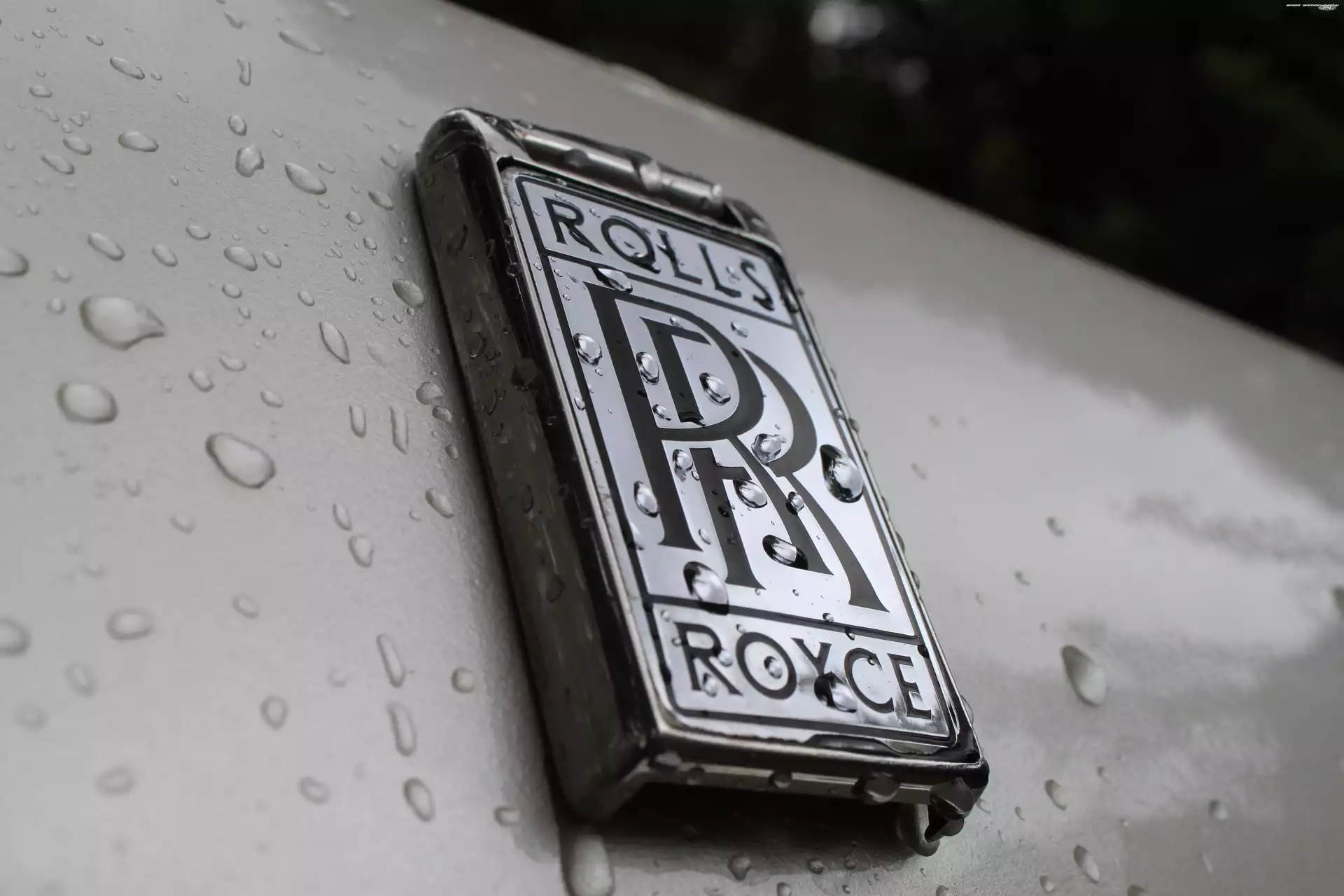 Royce, Krople, Rolls, Znaczek