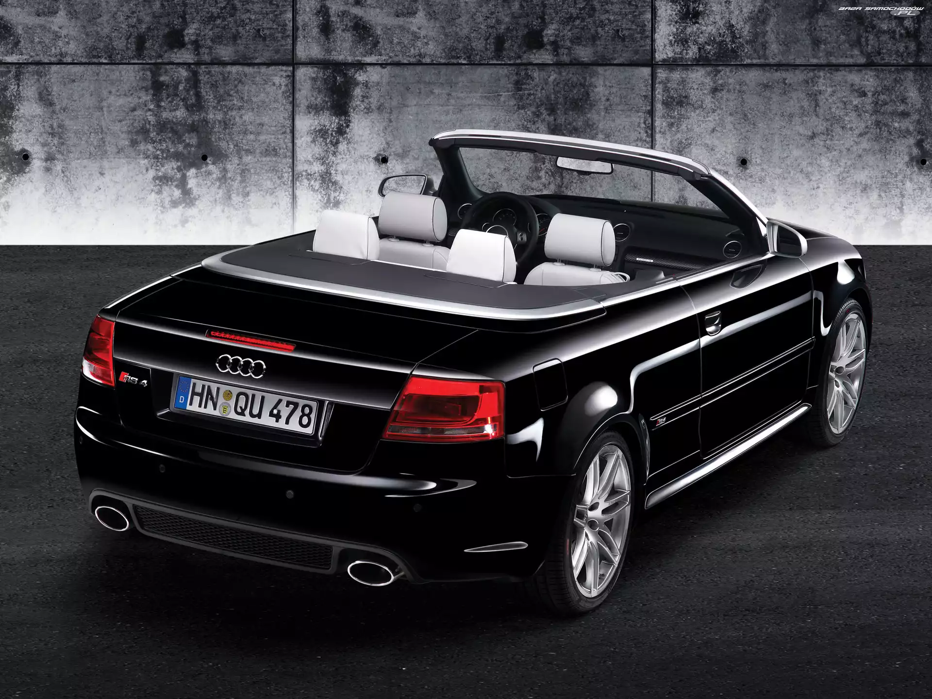 RS4, Kabriolet