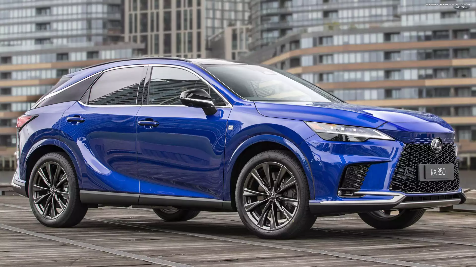 Lexus RX F Sport, Niebieski