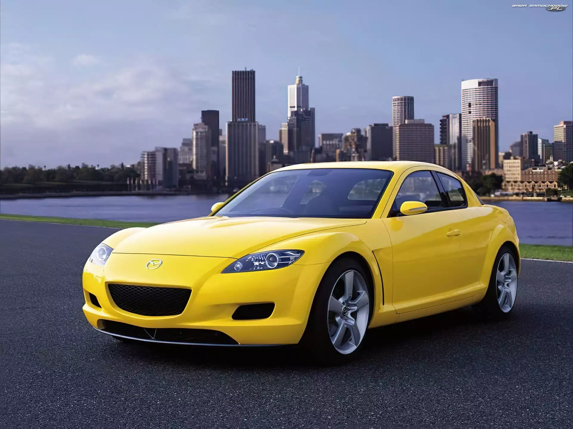 RX-8, Żółta, Mazda