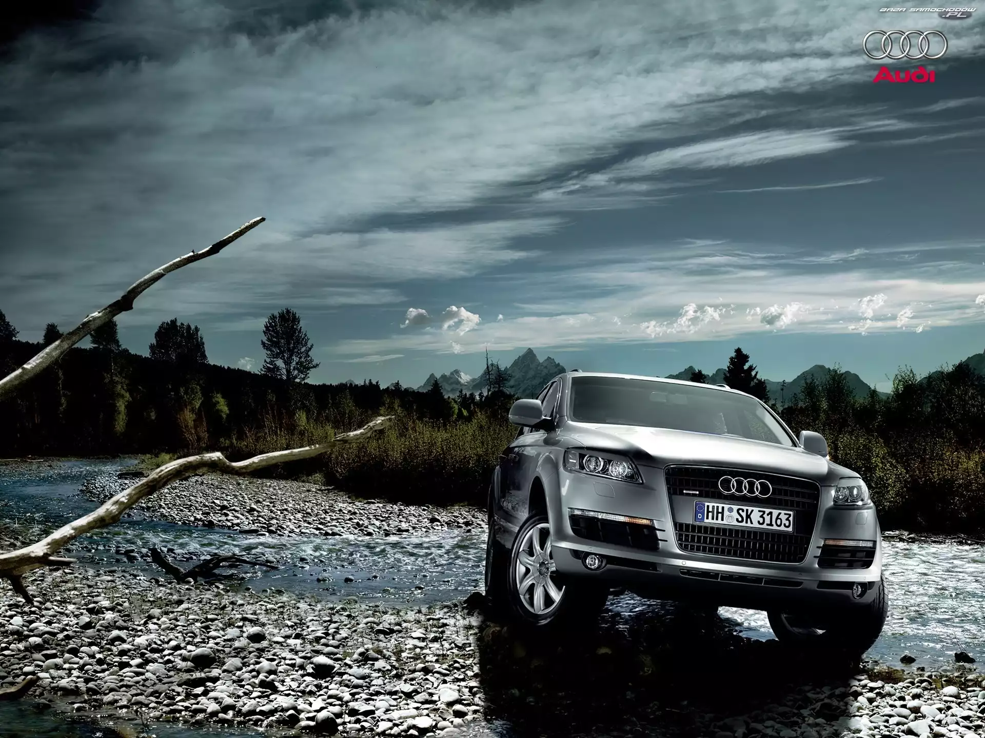 Rzeczka, Srebrne, Audi Q7