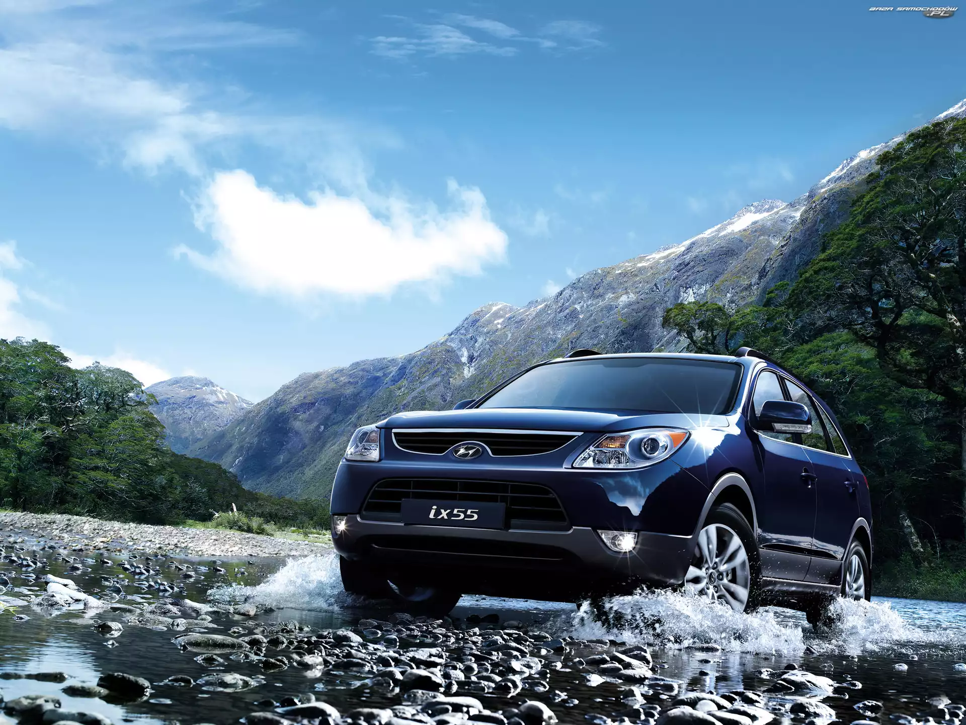 Rzeka, Hyundai IX55, SUV