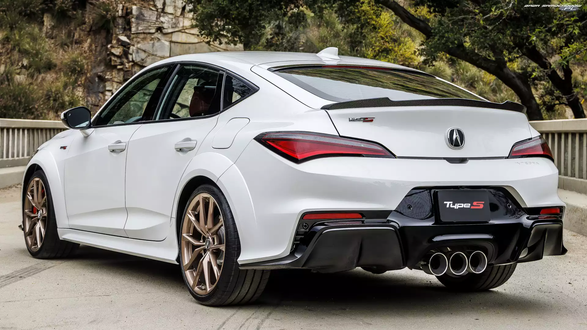 Tył, Acura Integra S