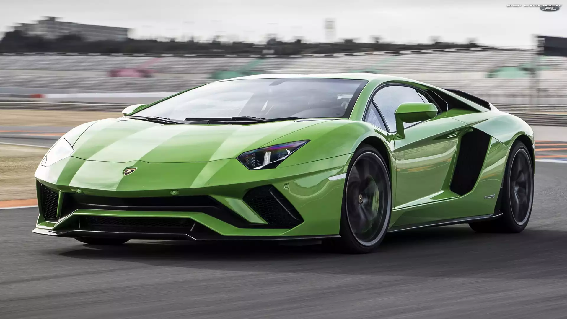 Zielone, Lamborghini Aventador S