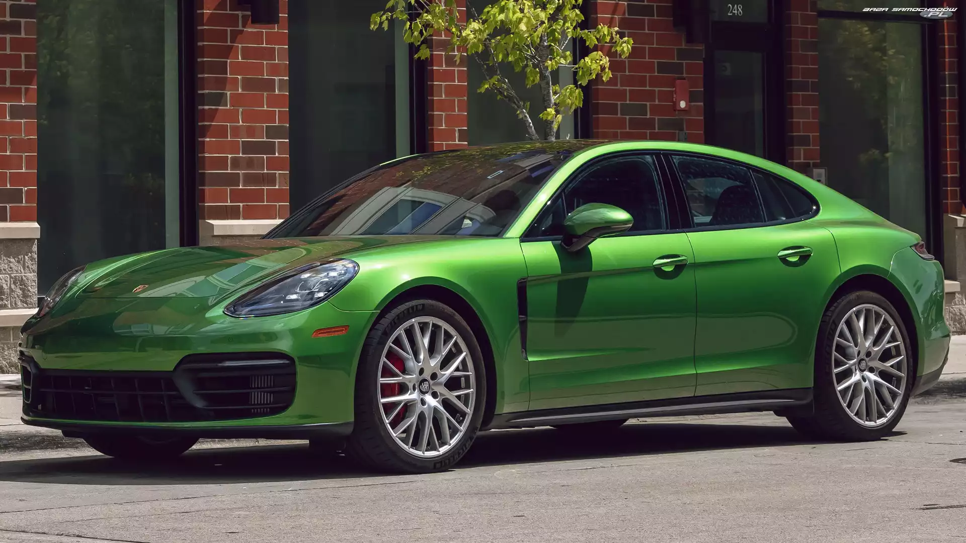 Zielone, Porsche Panamera S