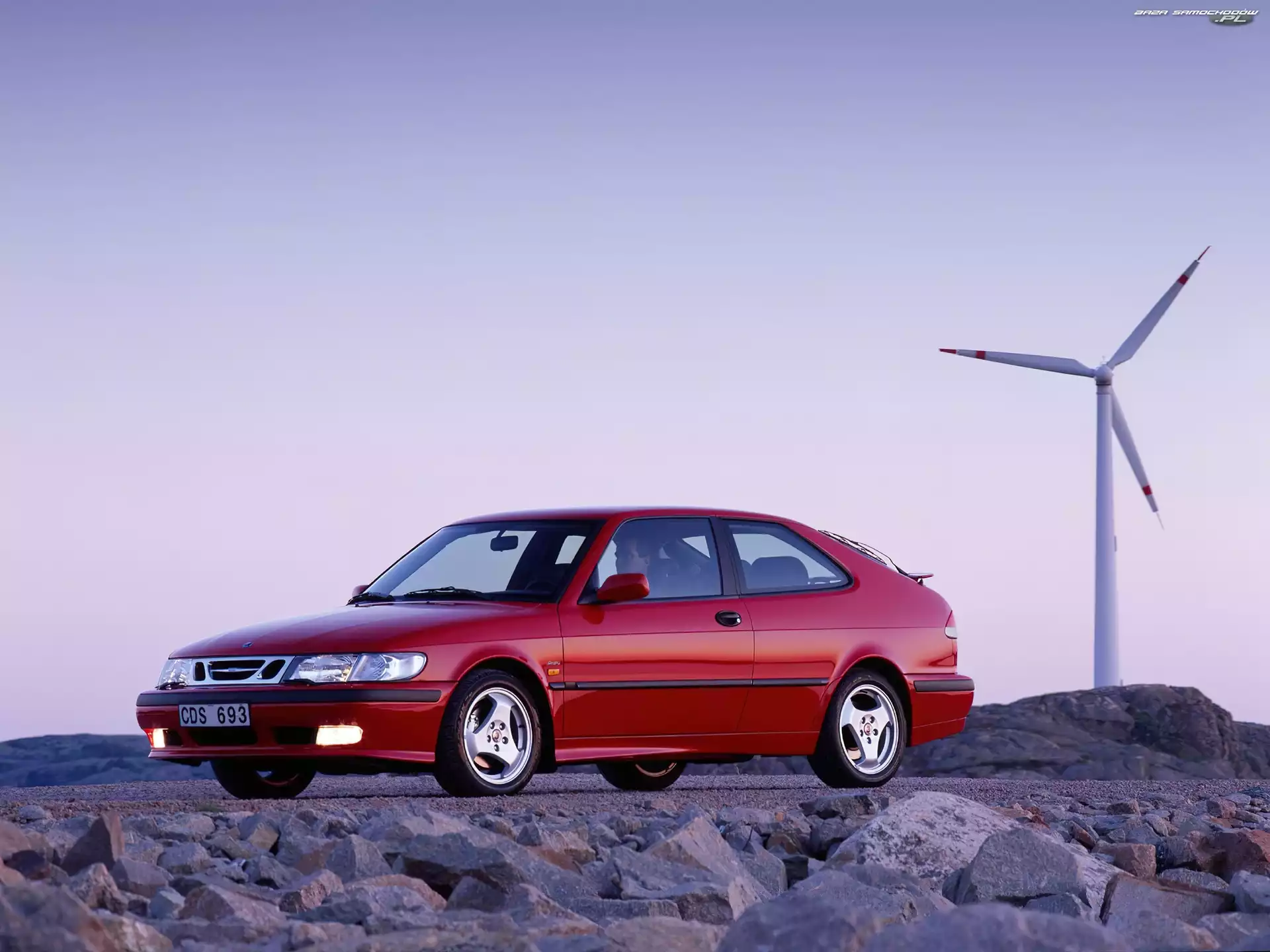 Czerwony, Saab 9-3