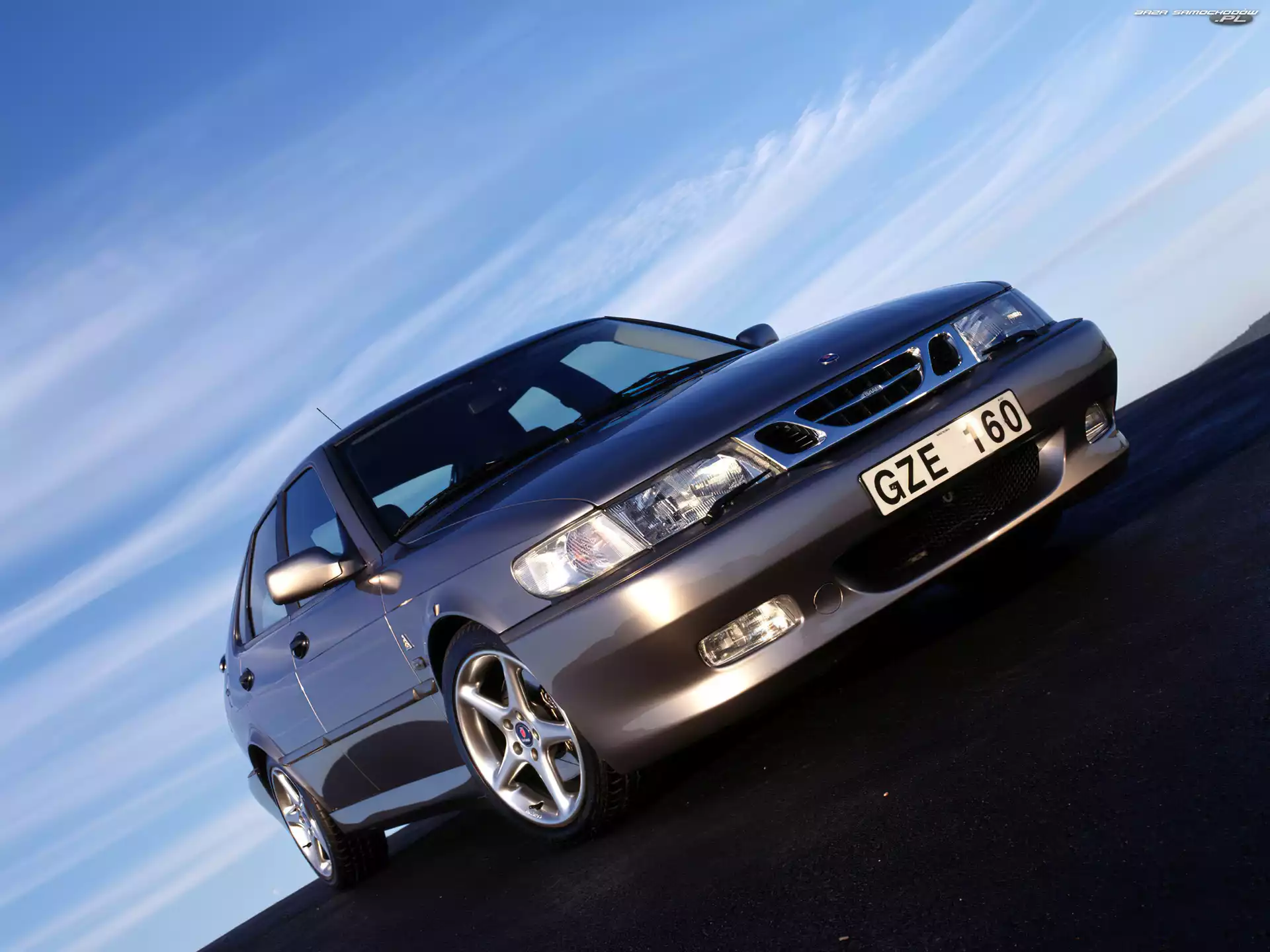 Szary metalik, Saab 9-3