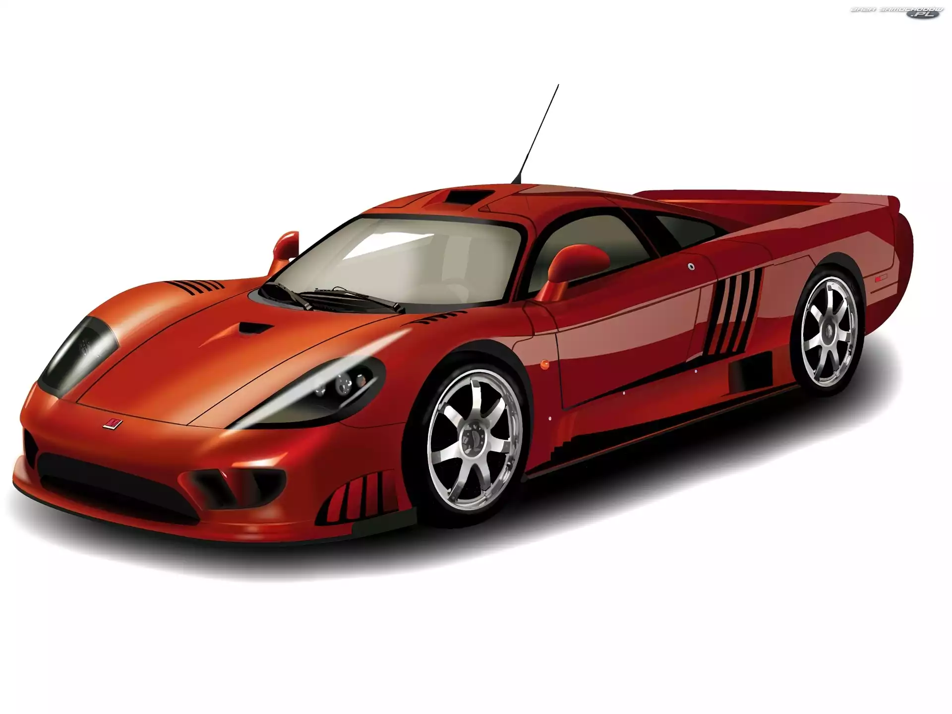 Saleen S7, Czerwony