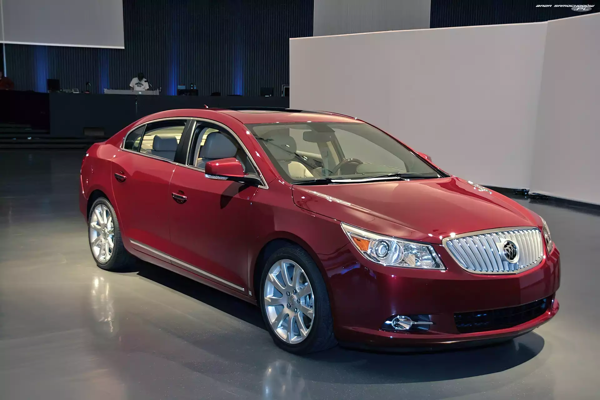 Salon, Bordowy, Buick LaCrosse