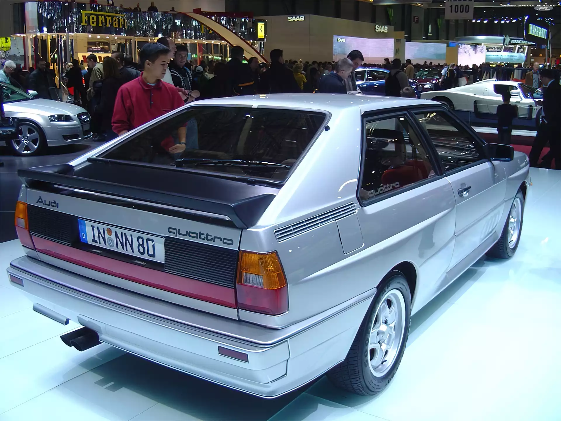 Salon, Audi GT/Quattro, Wystawa