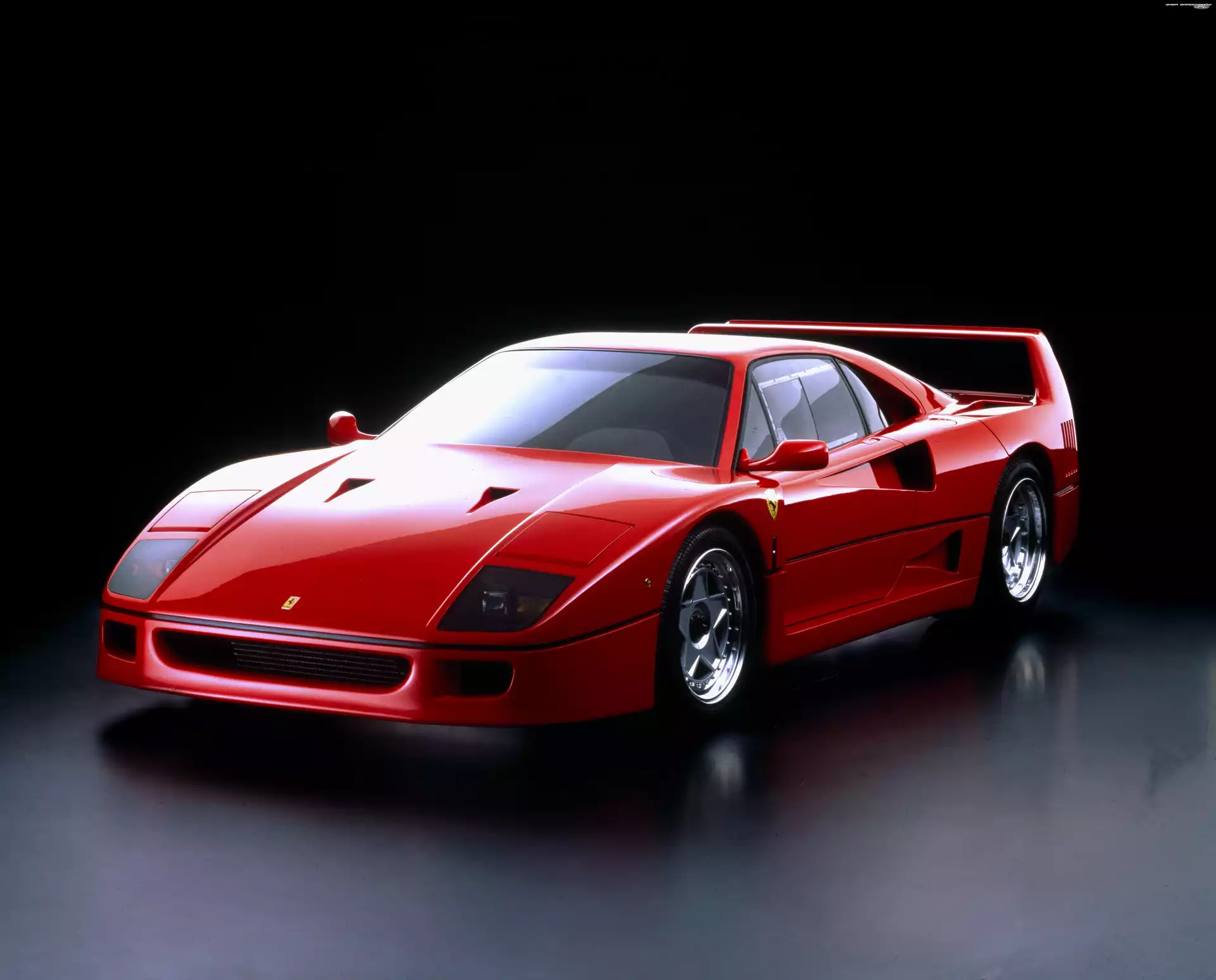 Samochód, Ferrari F 40, Sportowy