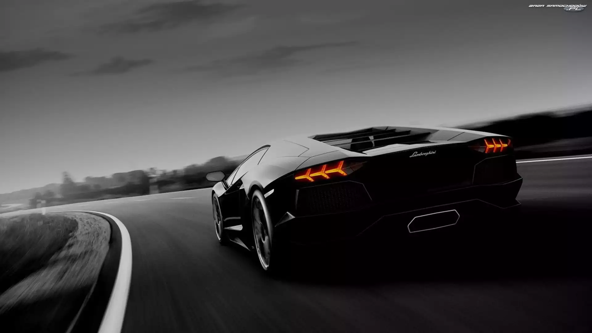 Samochód, Murcielago, Czarny, Lamborghini