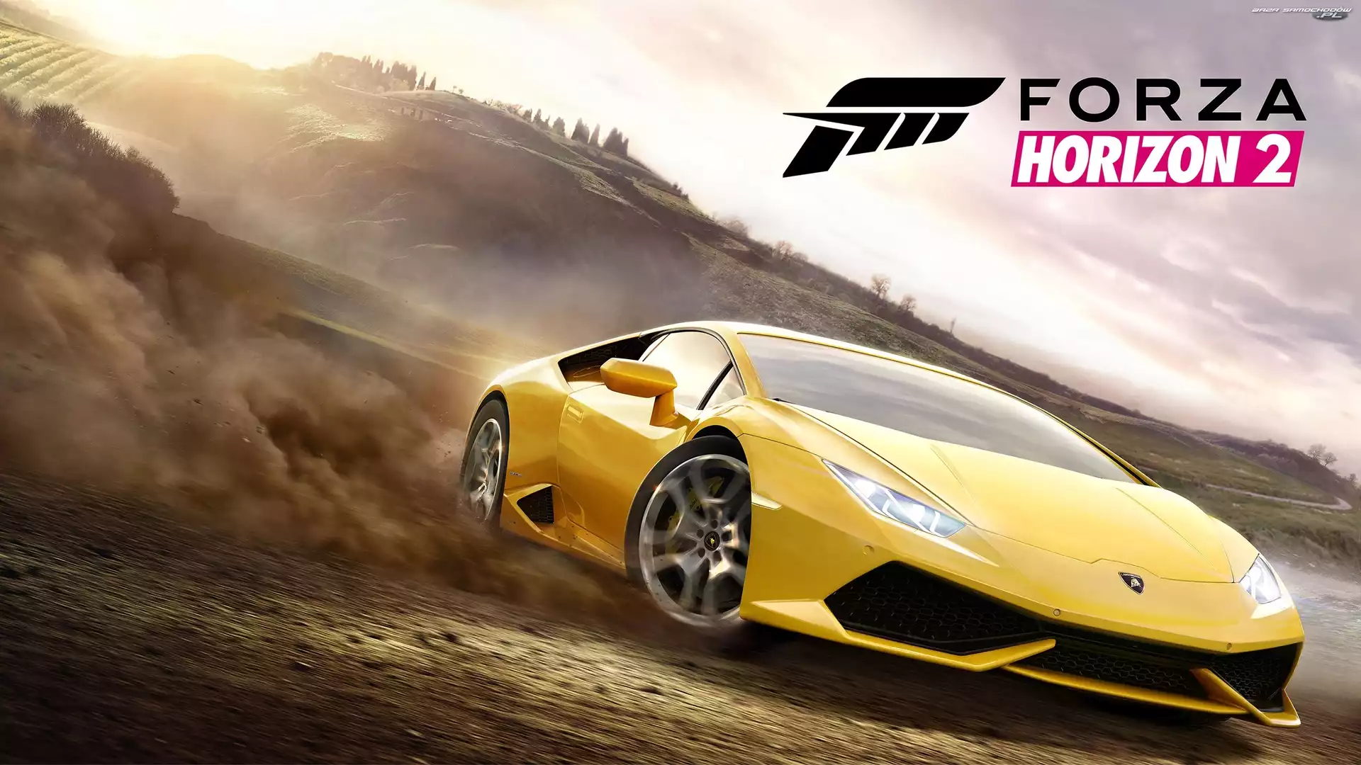 Samochód, Żółty, Horizon, Forza, 2