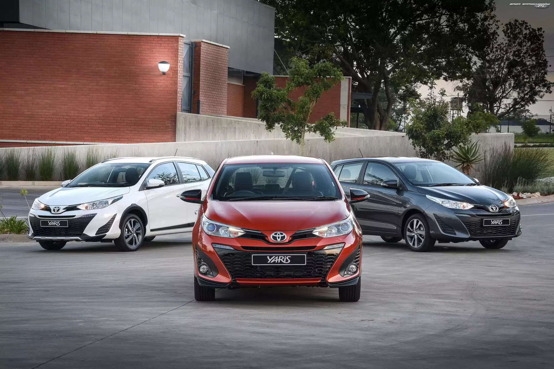 Samochody, 2018, Trzy, Toyota Yaris