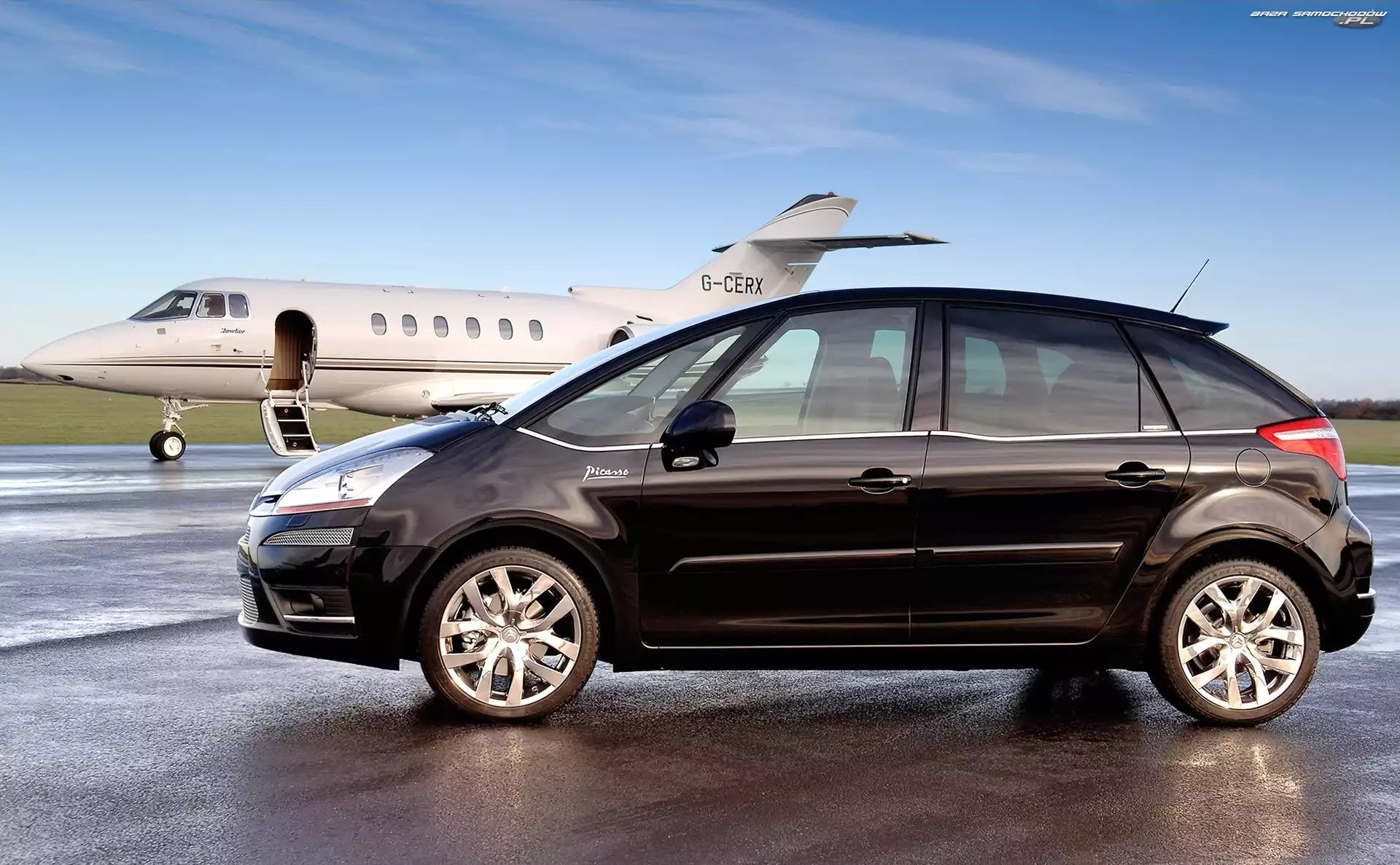Samolot, Citroen C4 Picasso, Alufelgi