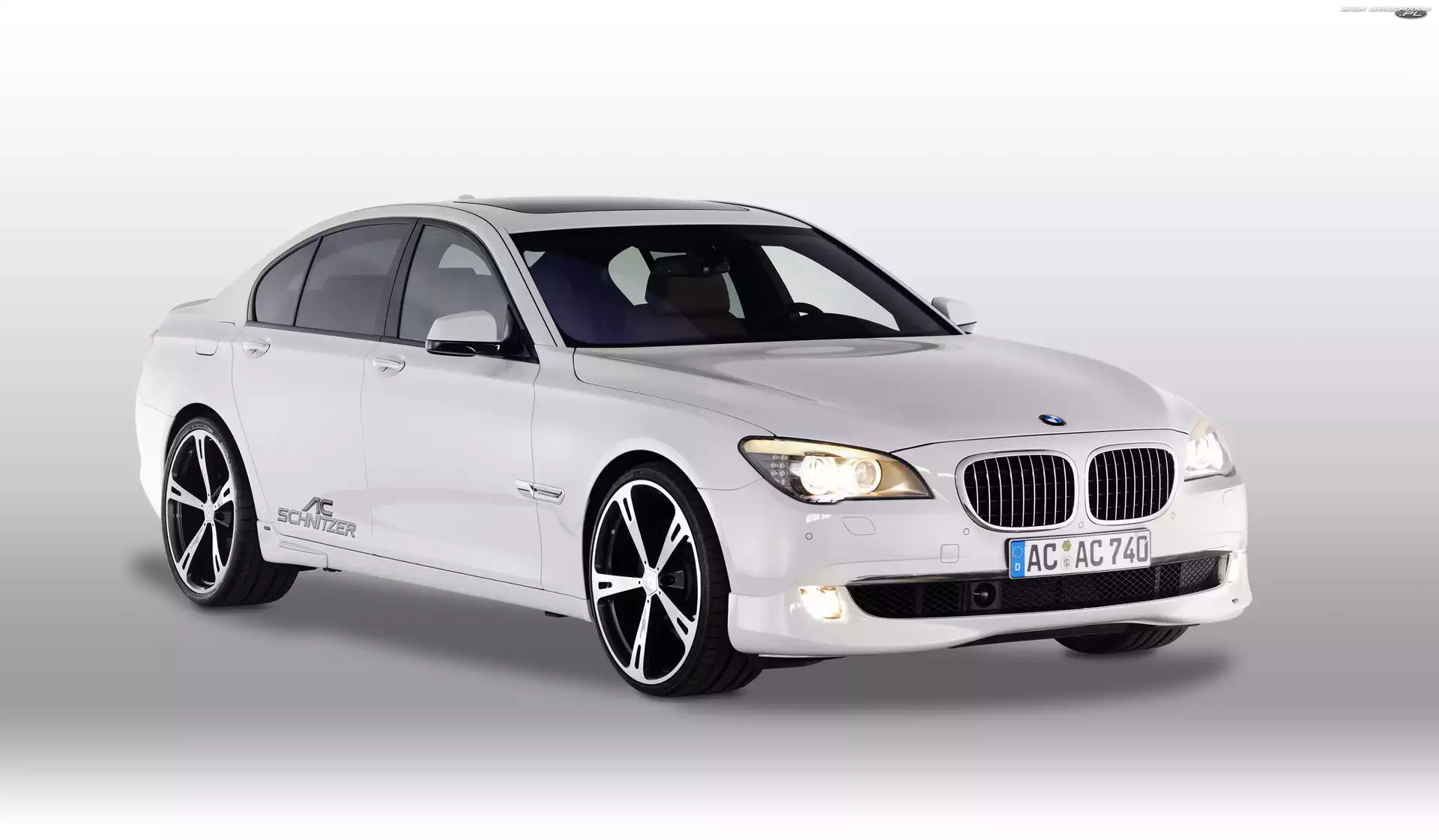Tuning, Schnitzer, BMW seria 7 F01, Biała, AC