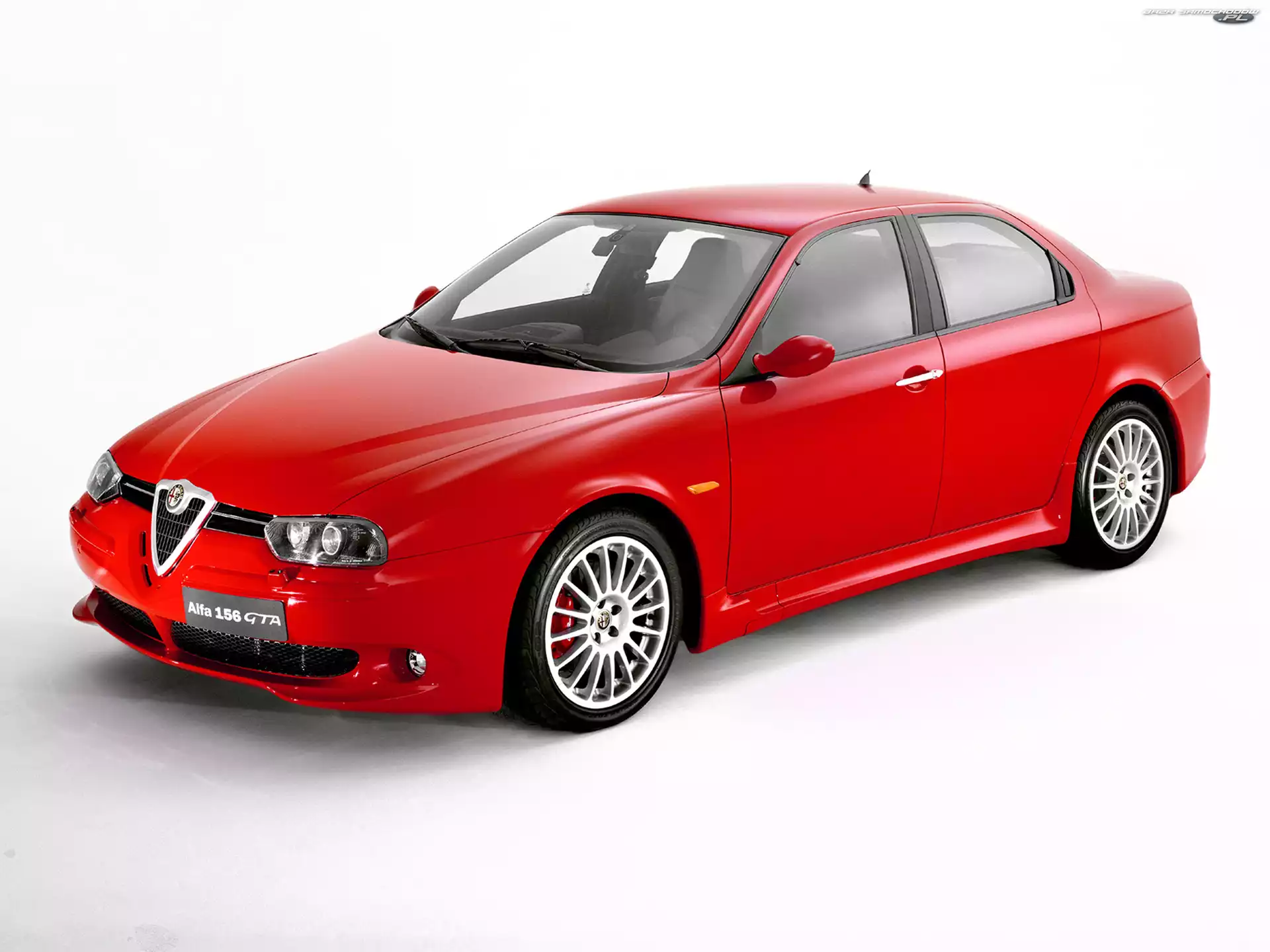 Sedan, Czerwone, Alfa Romeo 166