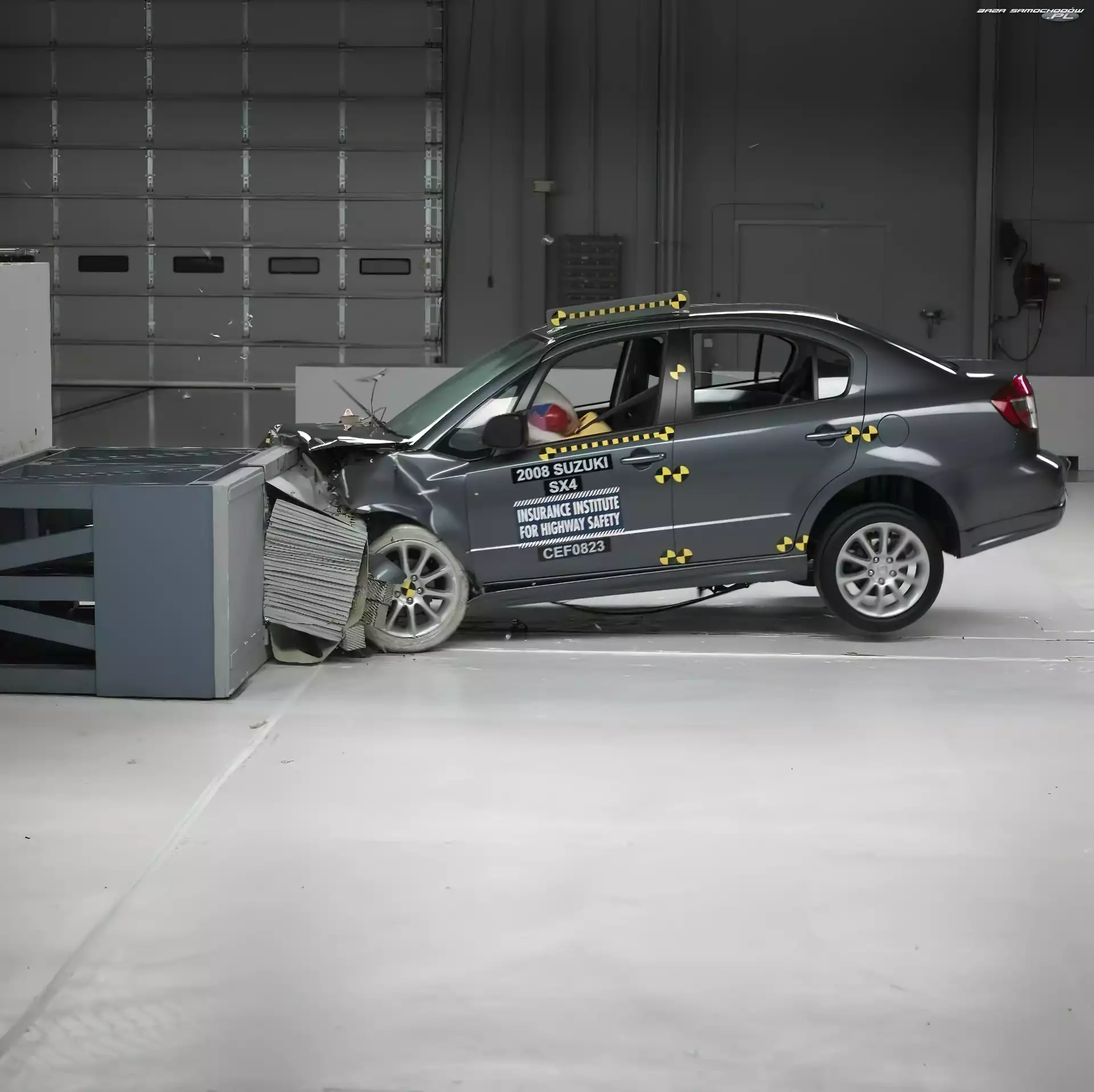 Suzuki SX4, Sedan, Zderzeniowy, Test