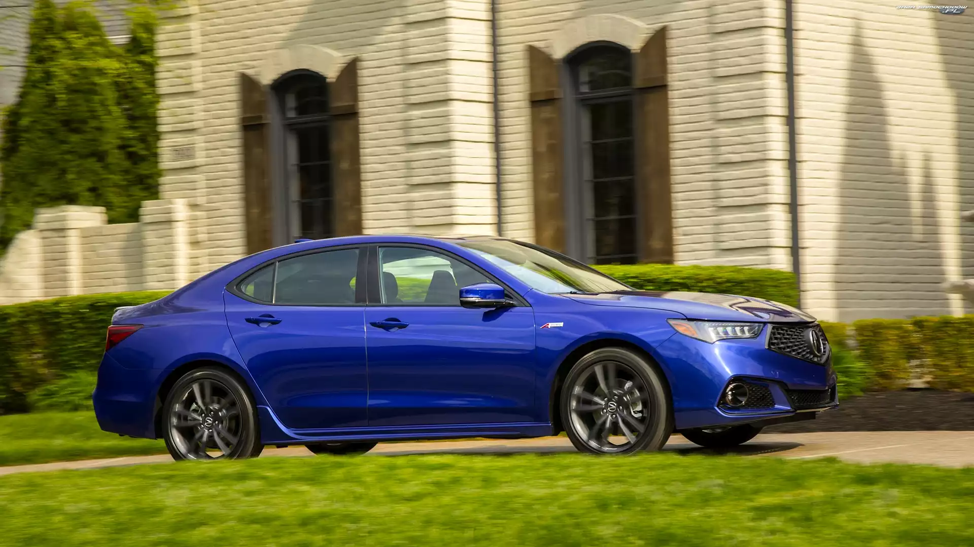 Sedan, Budynek, Acura TLX, 2019
