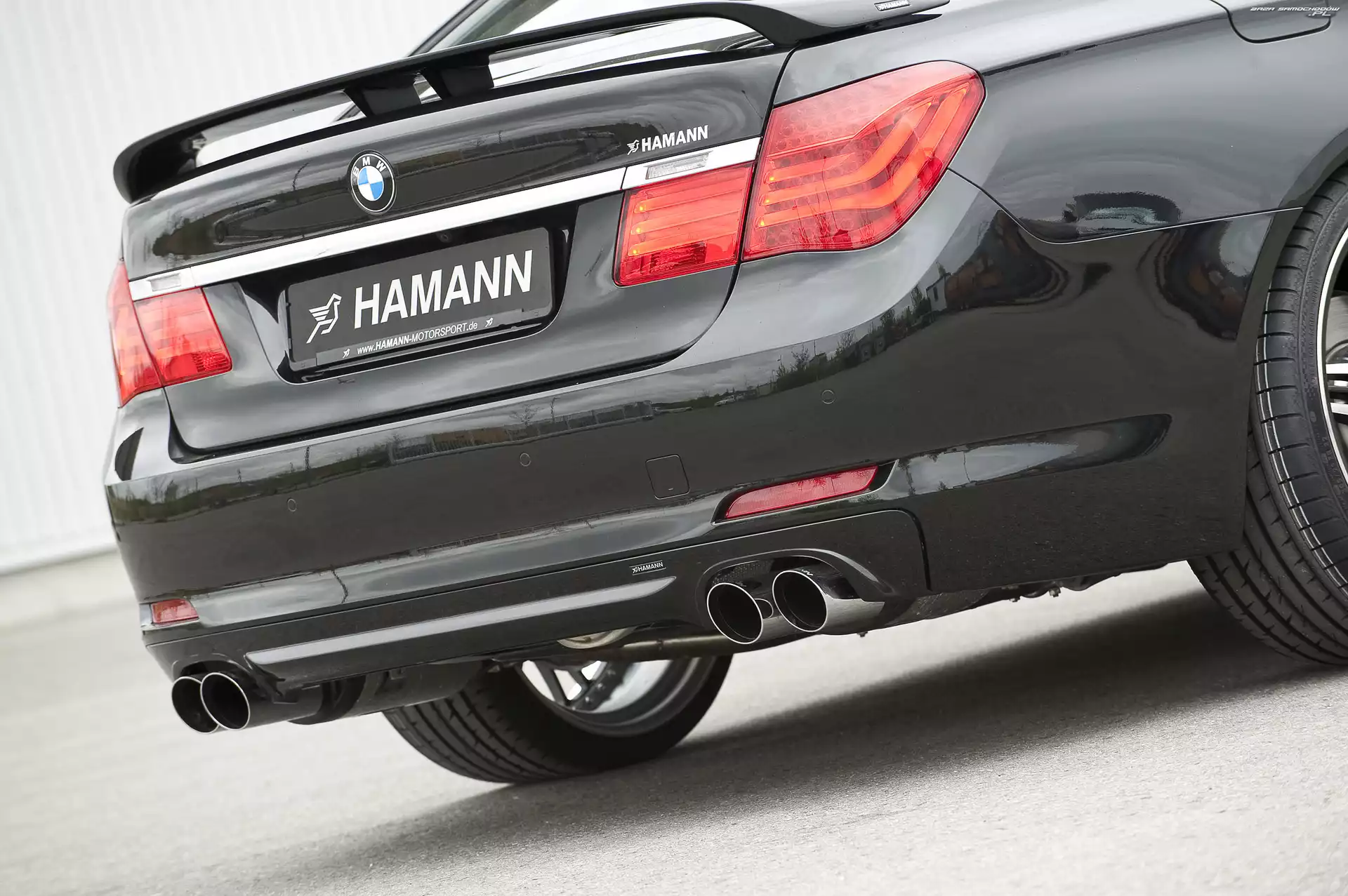BMW seria 7 F01, Wydech, Hamann, Sportowy