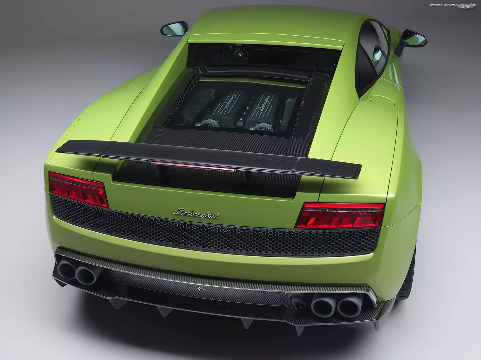 Silnik, Lamborghini Gallardo, Dyfuzor