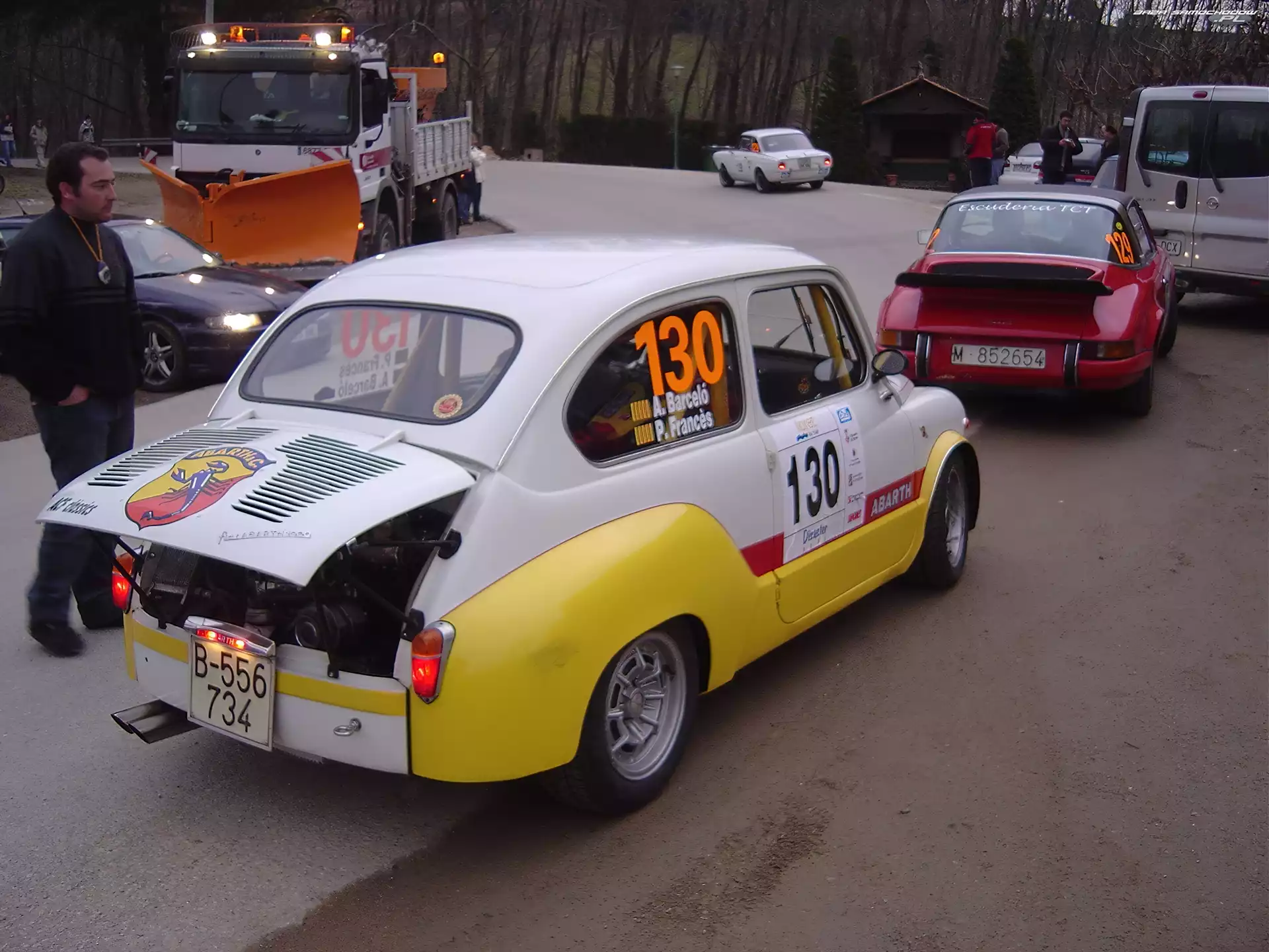 Silnika, Fiat 500, Pokrywa