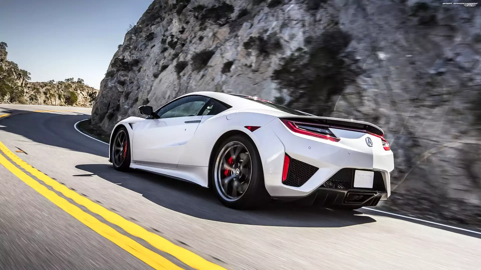 Skały, Acura NSX, Droga