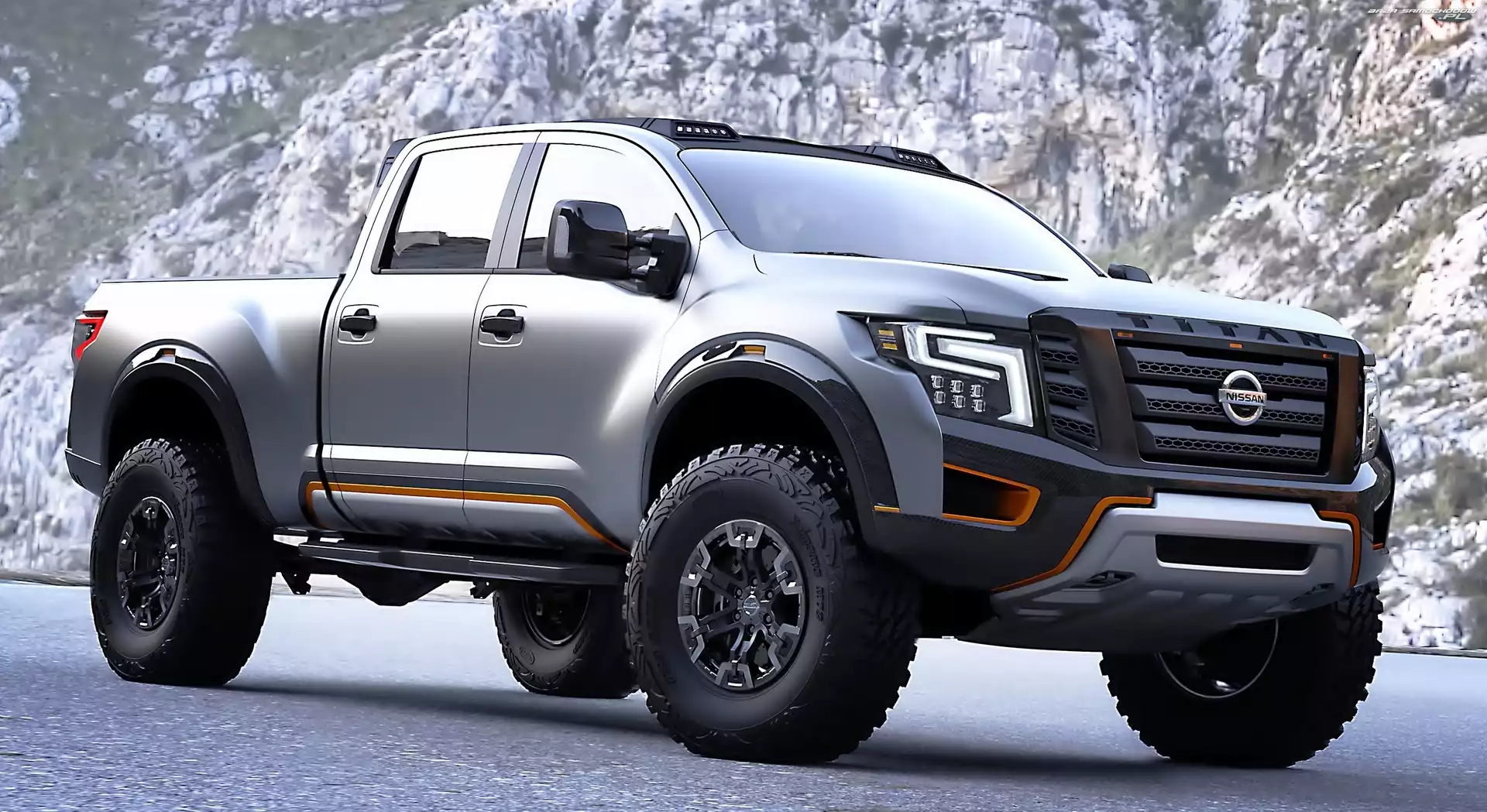 Skały, Nissan, Titan Warrior
