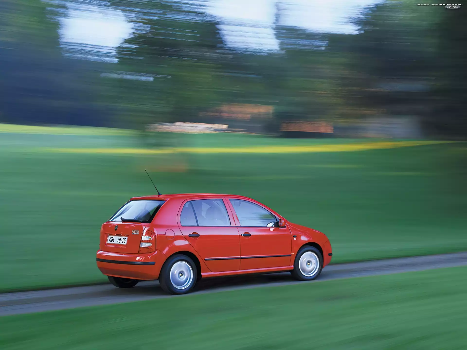 Skoda Fabia, Czerwona