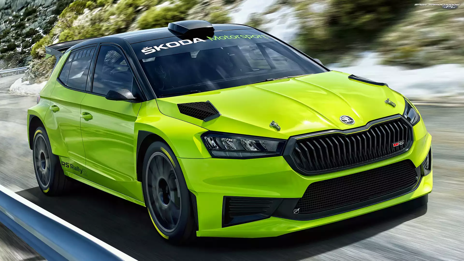 Droga, Skoda Fabia RS Rally2