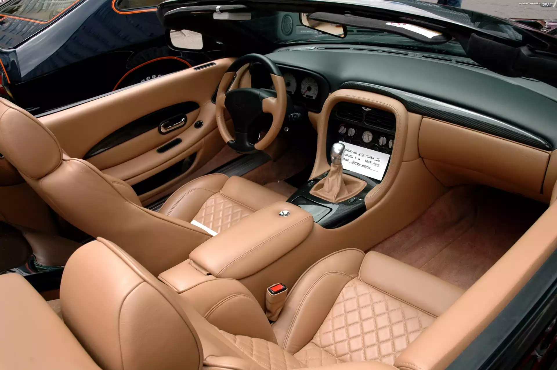 Skóra, Aston Martin DB AR1, Wnętrze